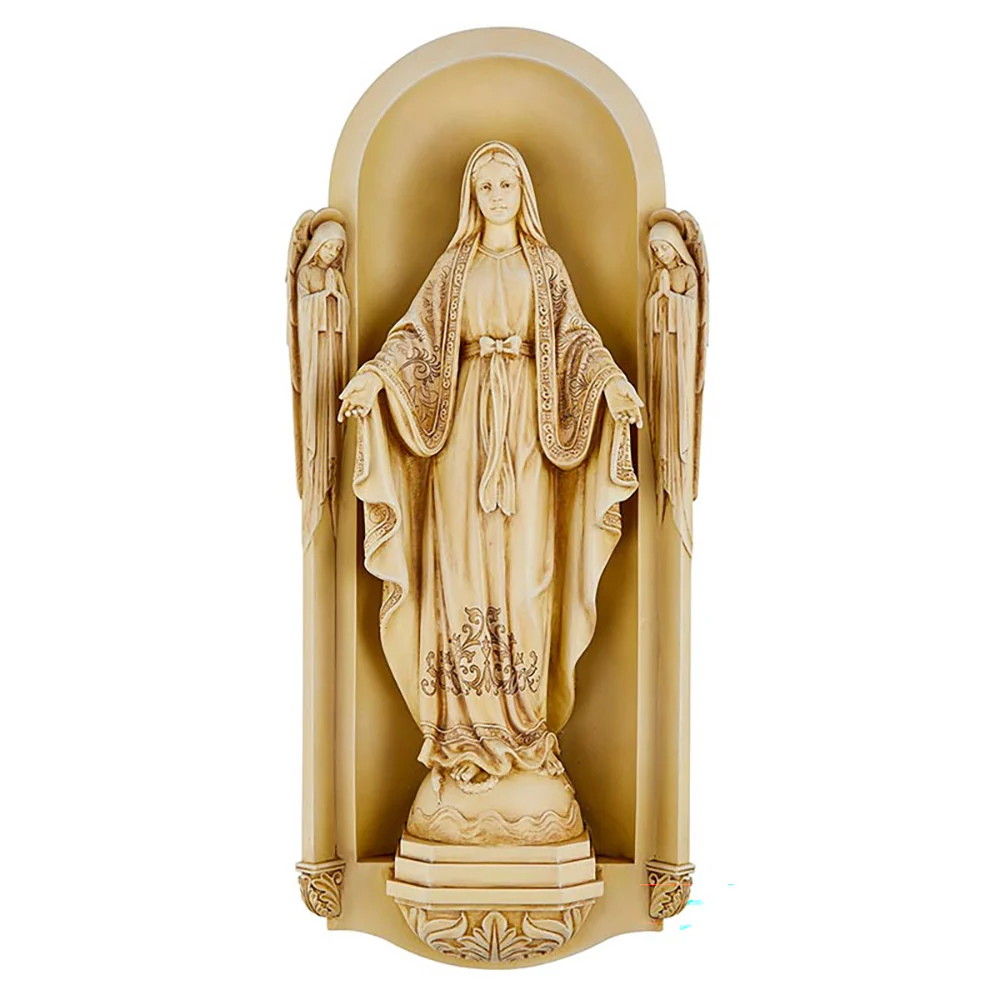 Our Lady of Grace Garden Plaque - 18"