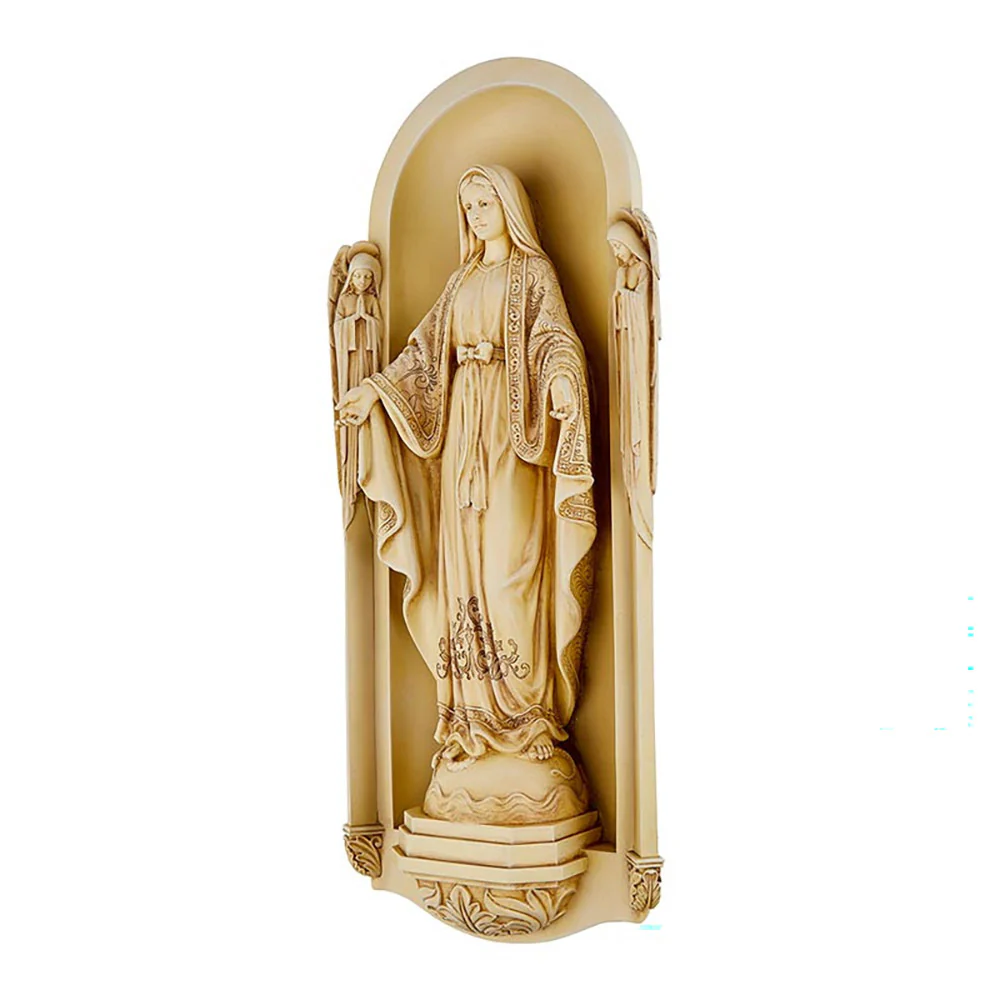 Our Lady of Grace Garden Plaque - 18" - Image 2