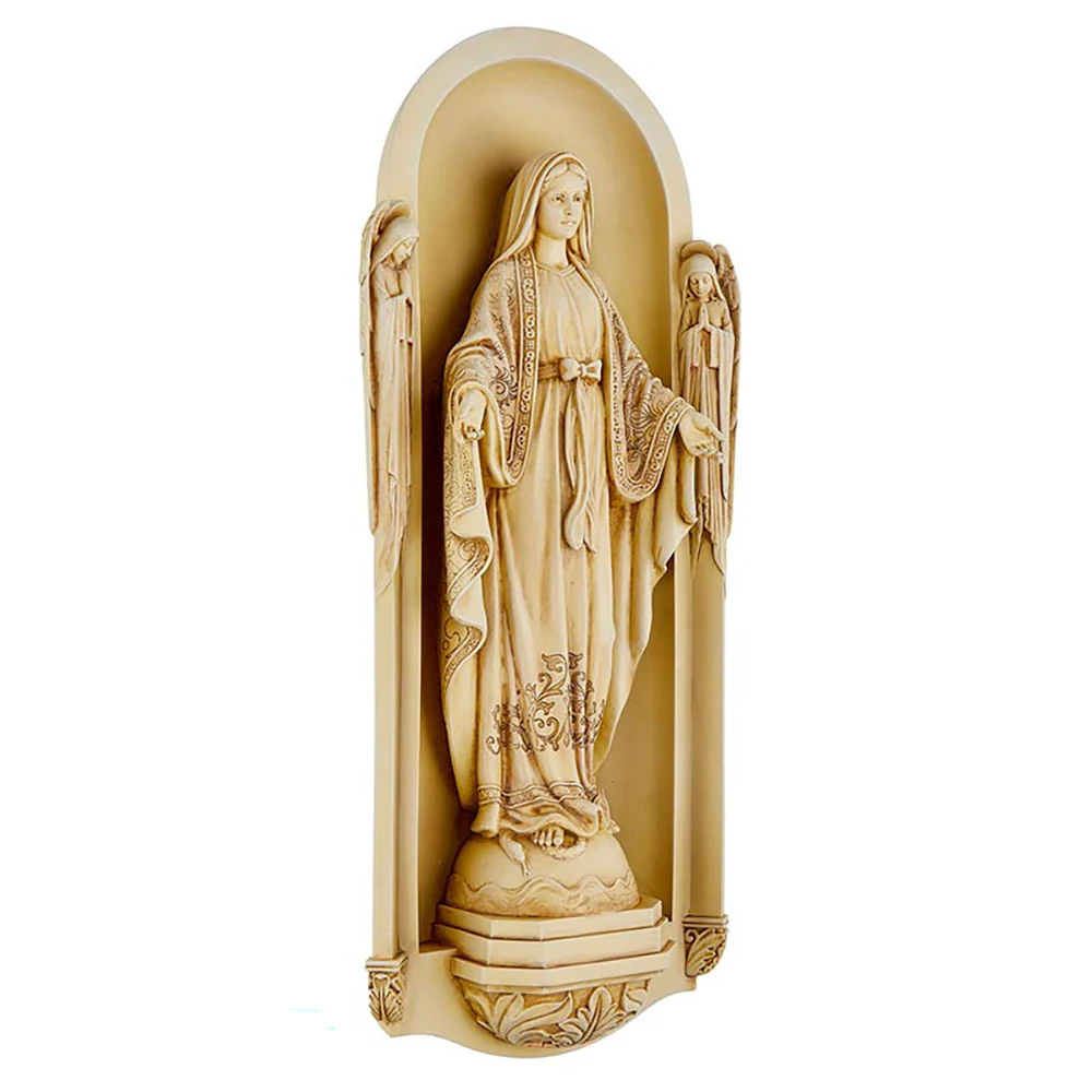 Our Lady of Grace Garden Plaque - 18" - Image 3