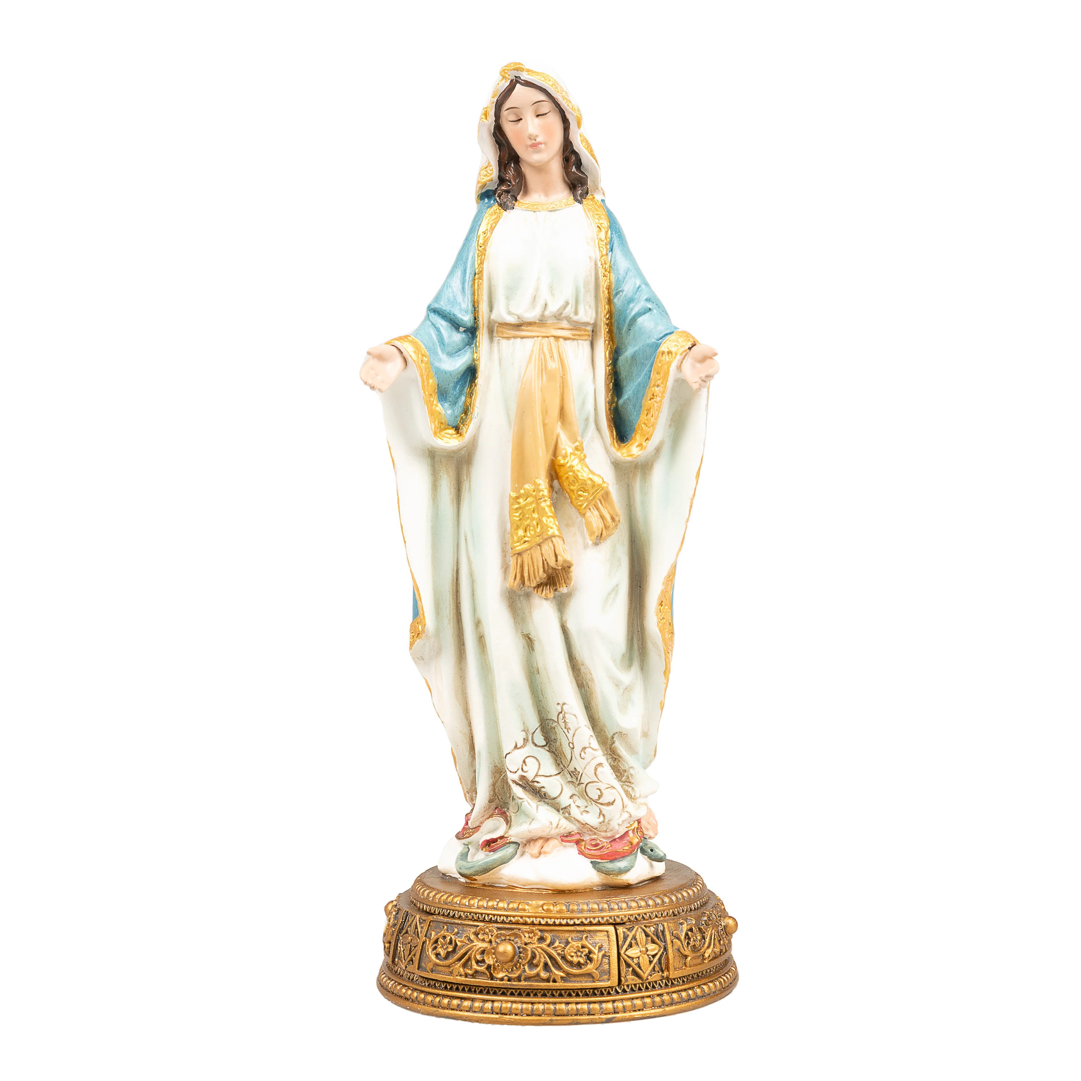 Our Lady of Grace Heavenly Protector Statue 10.25" - Image 2