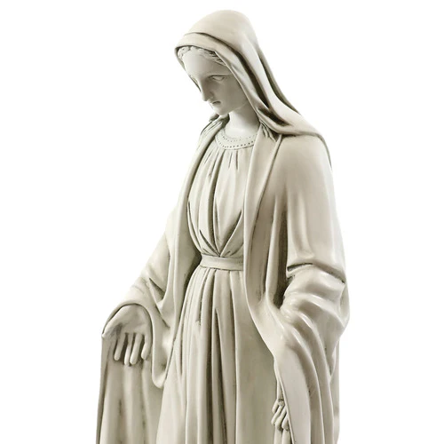 Our Lady of Grace Indoor Outdoor Statue - 36" - Image 2