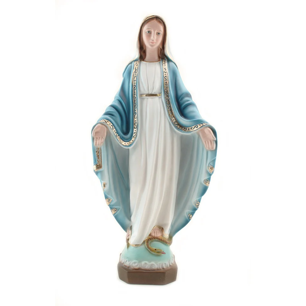 Our Lady of Grace Statue, Resin - 12 inch