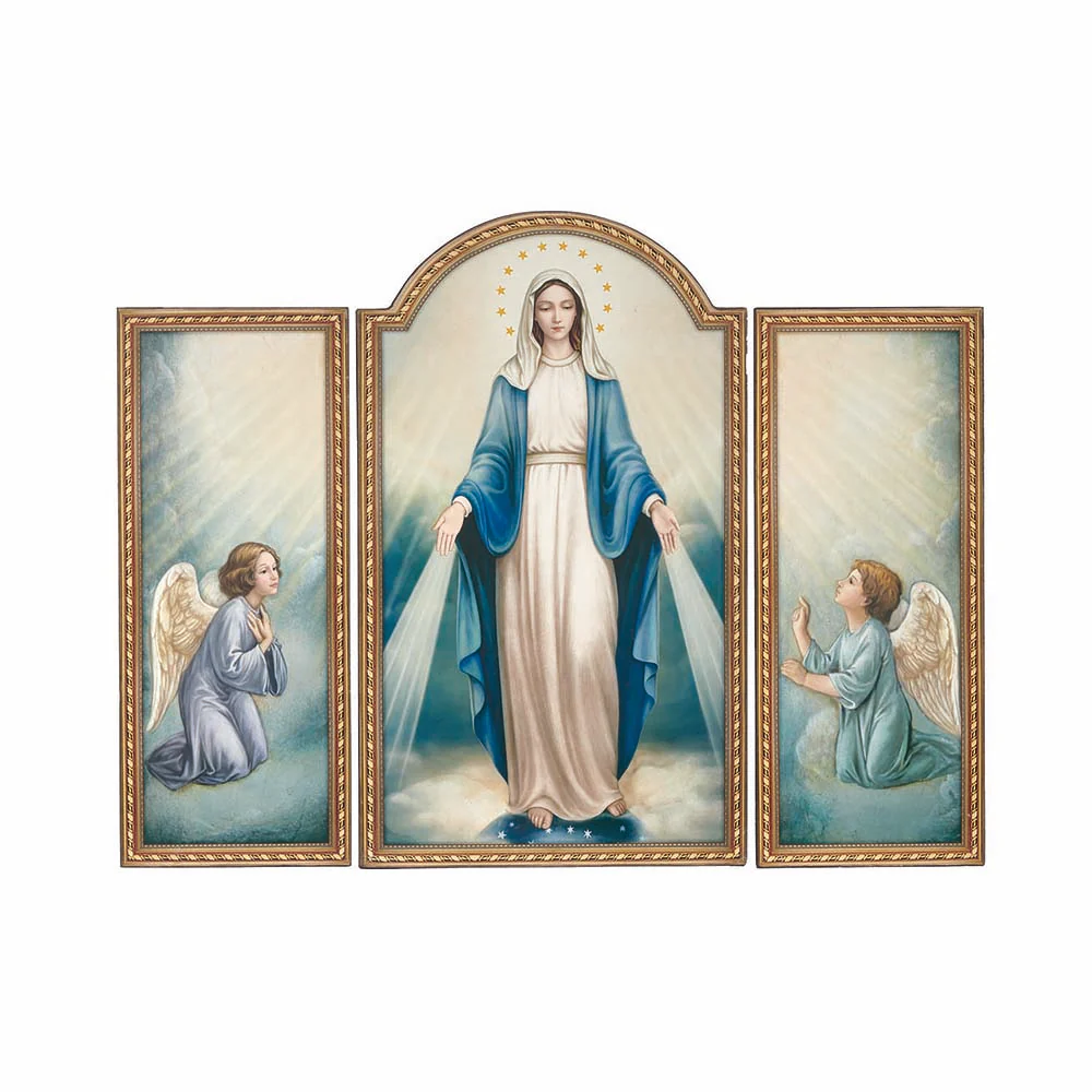 Our Lady of Grace Triptych - 20" x 26"