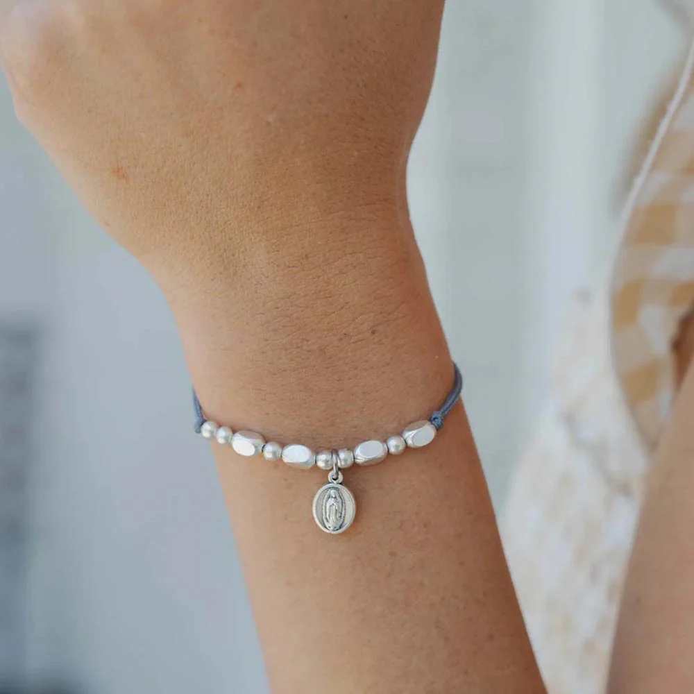 Our Lady of Guadalupe & Divine Mercy Little Saints Bracelet - Image 3