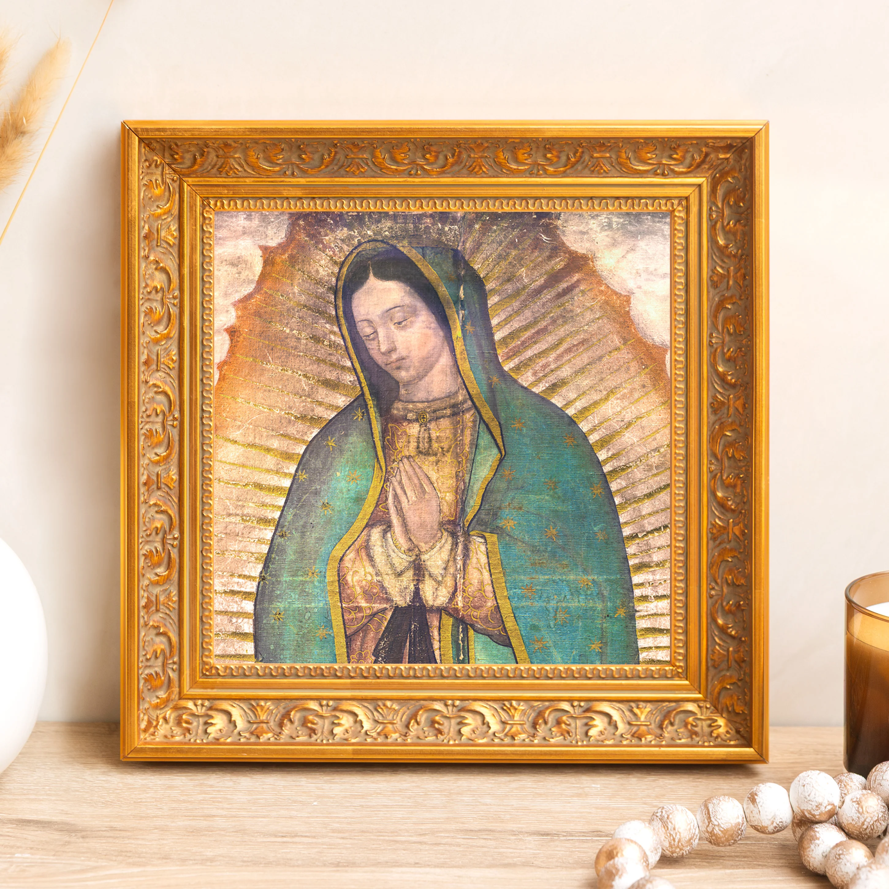 Our Lady of Guadalupe Framed Canvas - Sacred Mini Collection