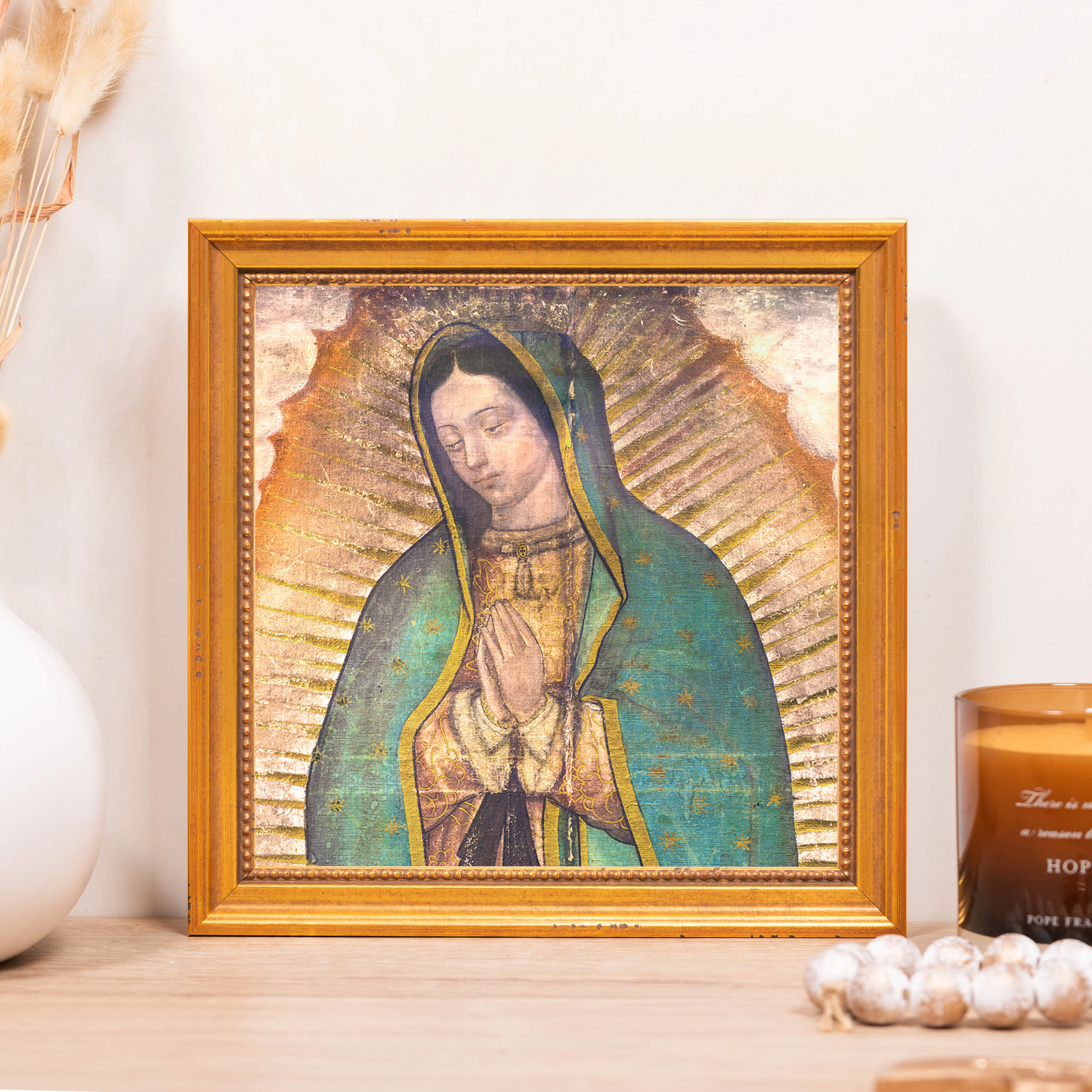 Our Lady of Guadalupe Framed Canvas - Sacred Mini Collection - Image 4