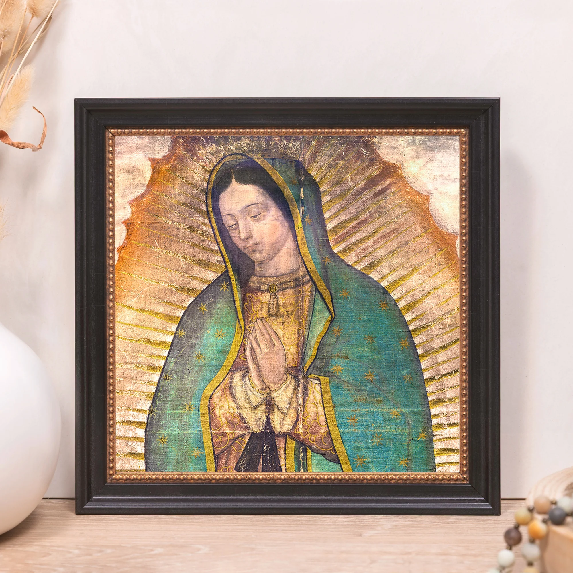Our Lady of Guadalupe Framed Canvas - Sacred Mini Collection - Image 6