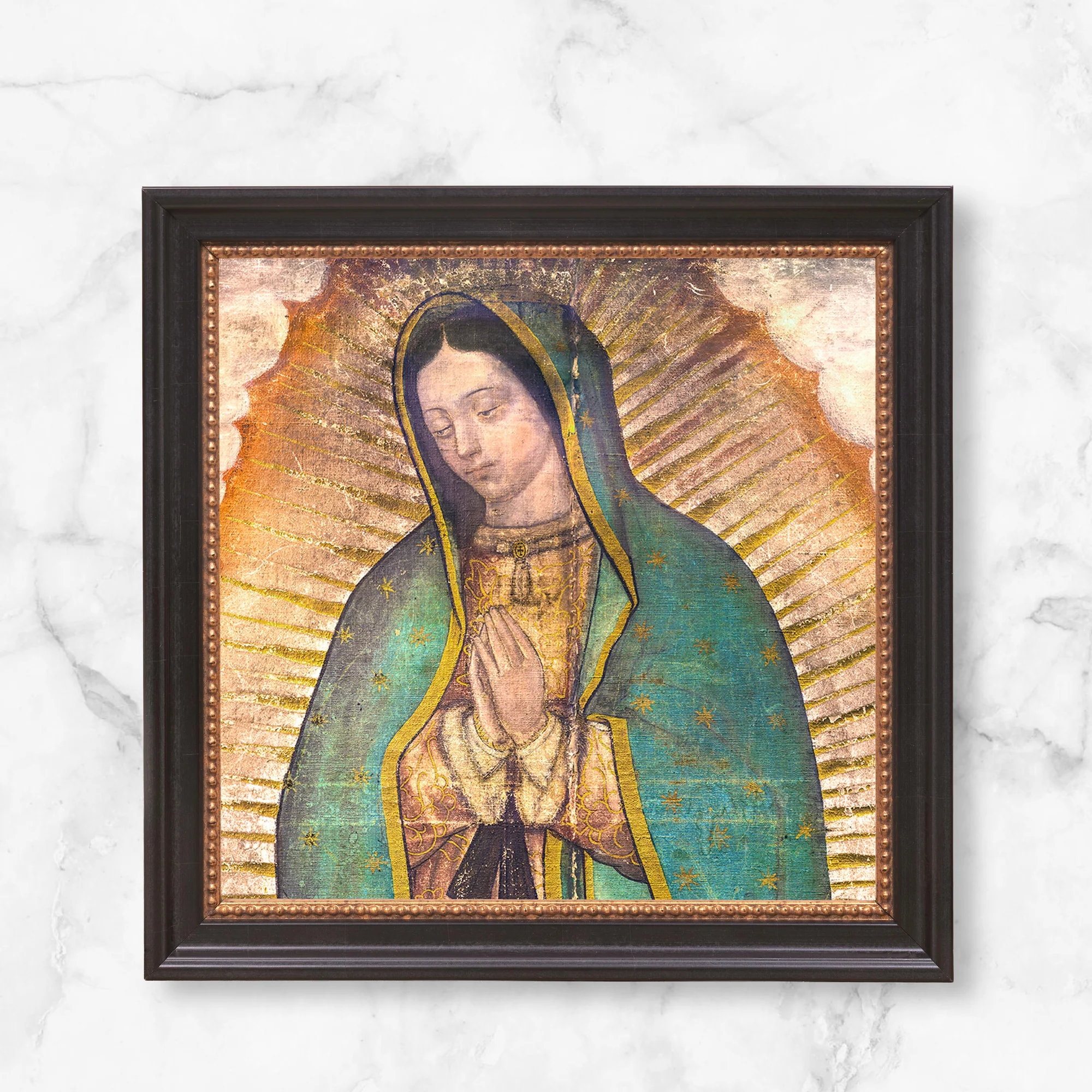 Our Lady of Guadalupe Framed Canvas - Sacred Mini Collection - Image 7