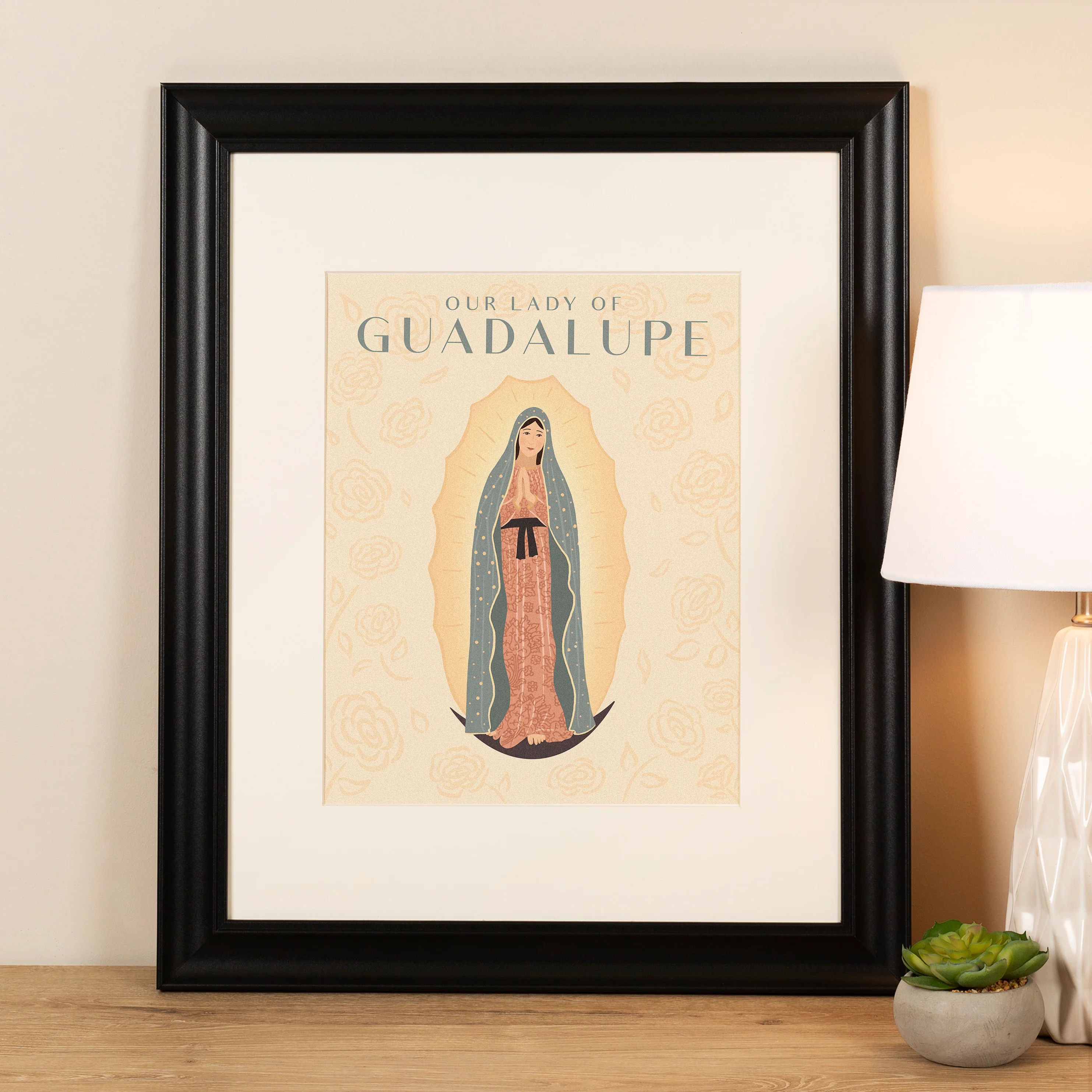 Our Lady of Guadalupe Framed Travel Print - Image 3