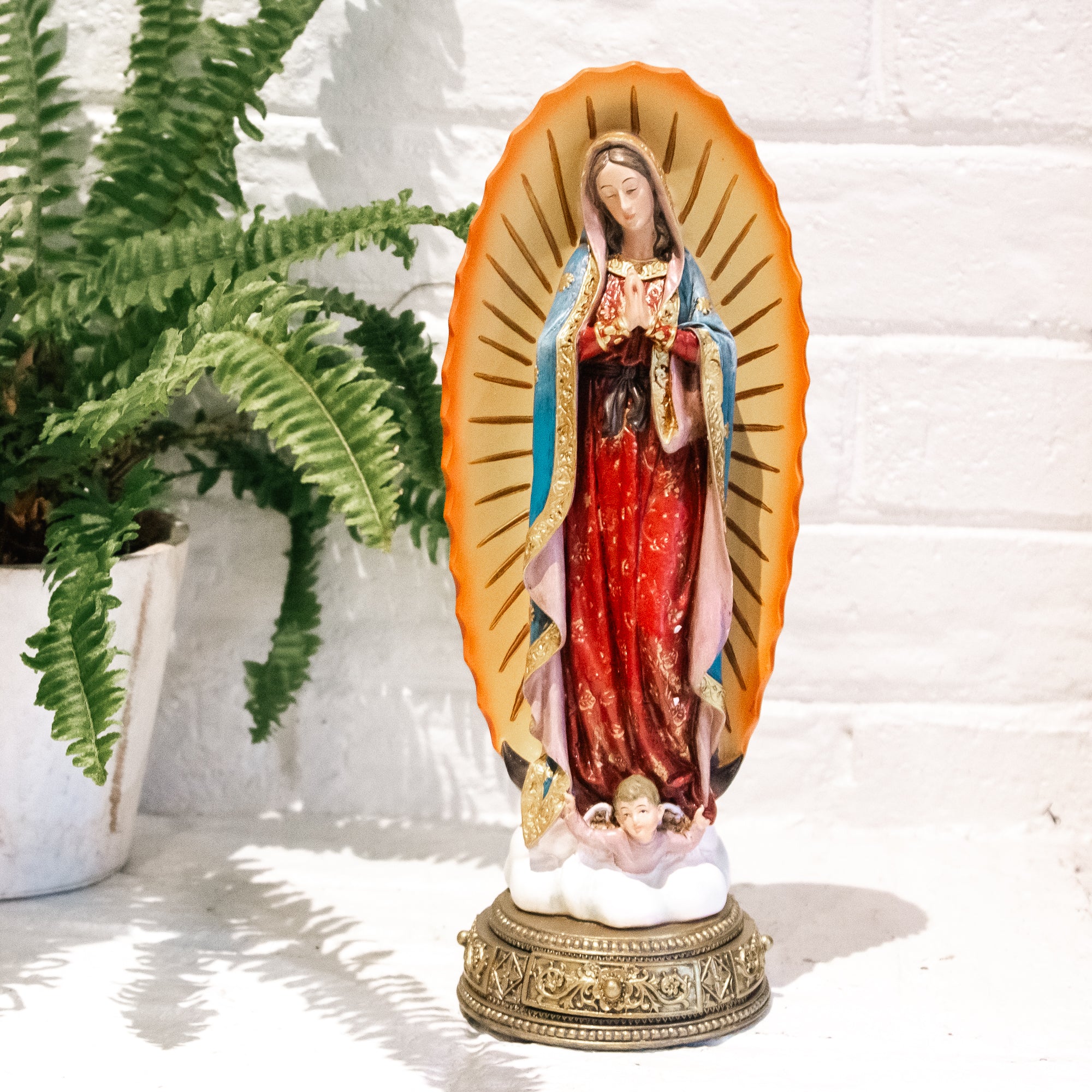 Our Lady of Guadalupe Heavenly Protector Statue