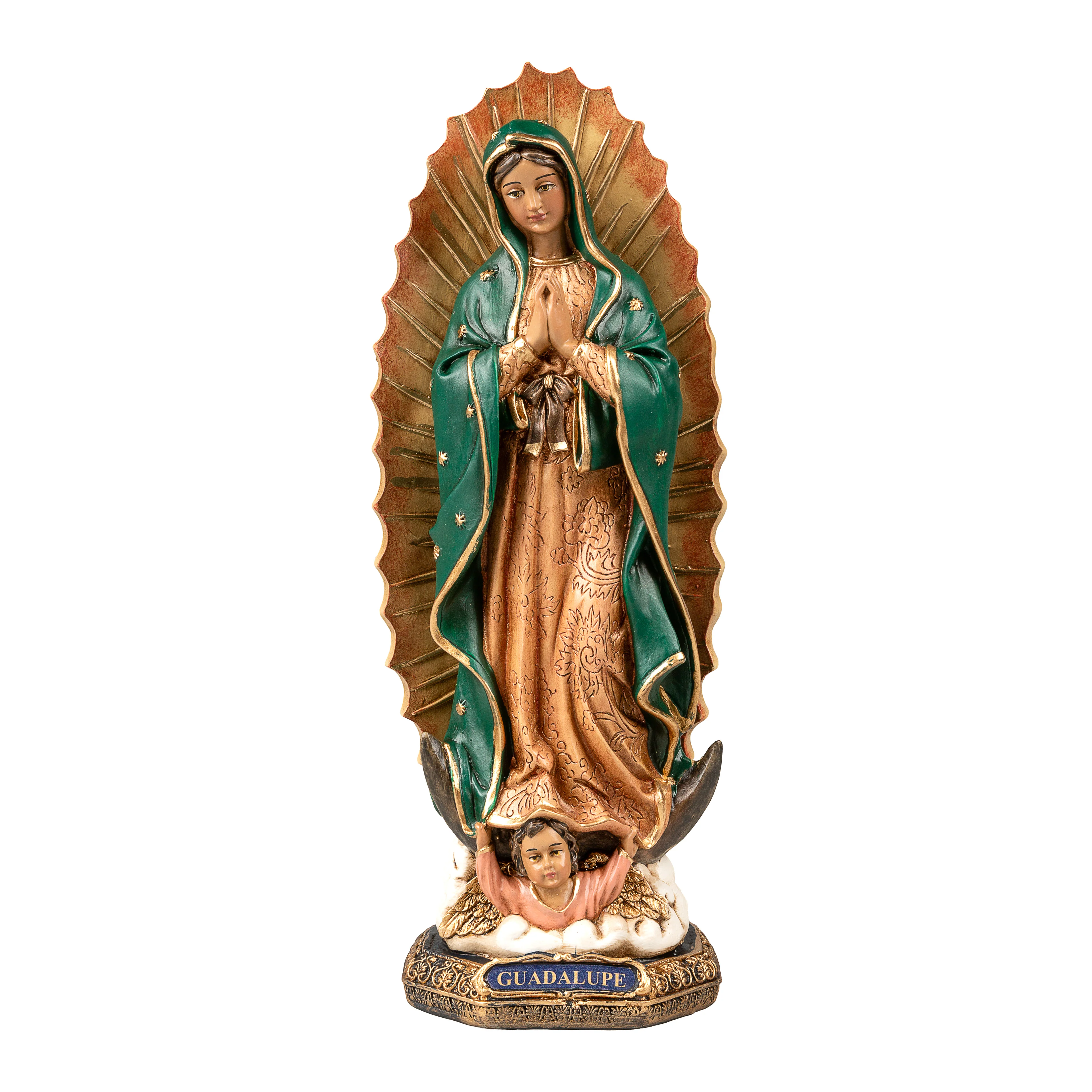 Our Lady of Guadalupe Large Statue - 13" - Image 2