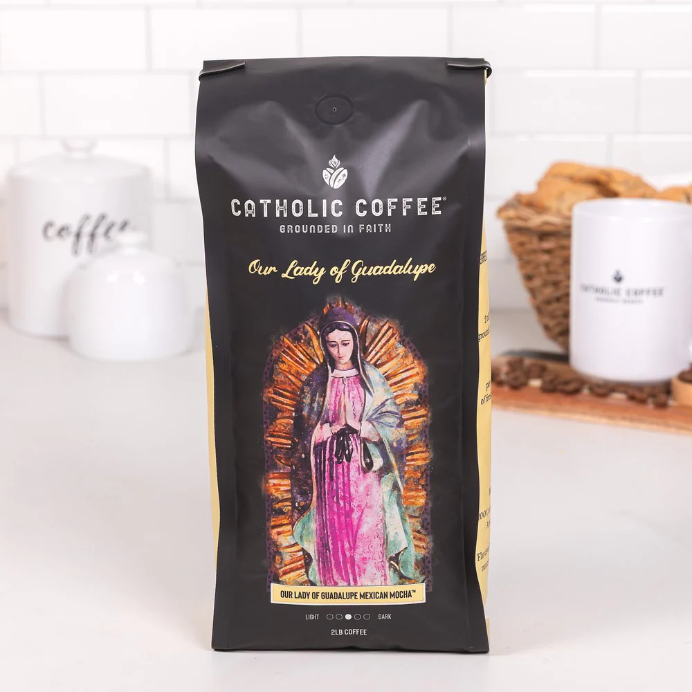 Our Lady of Guadalupe Mexican Mocha Coffee - 2 lb. Bag - Image 2
