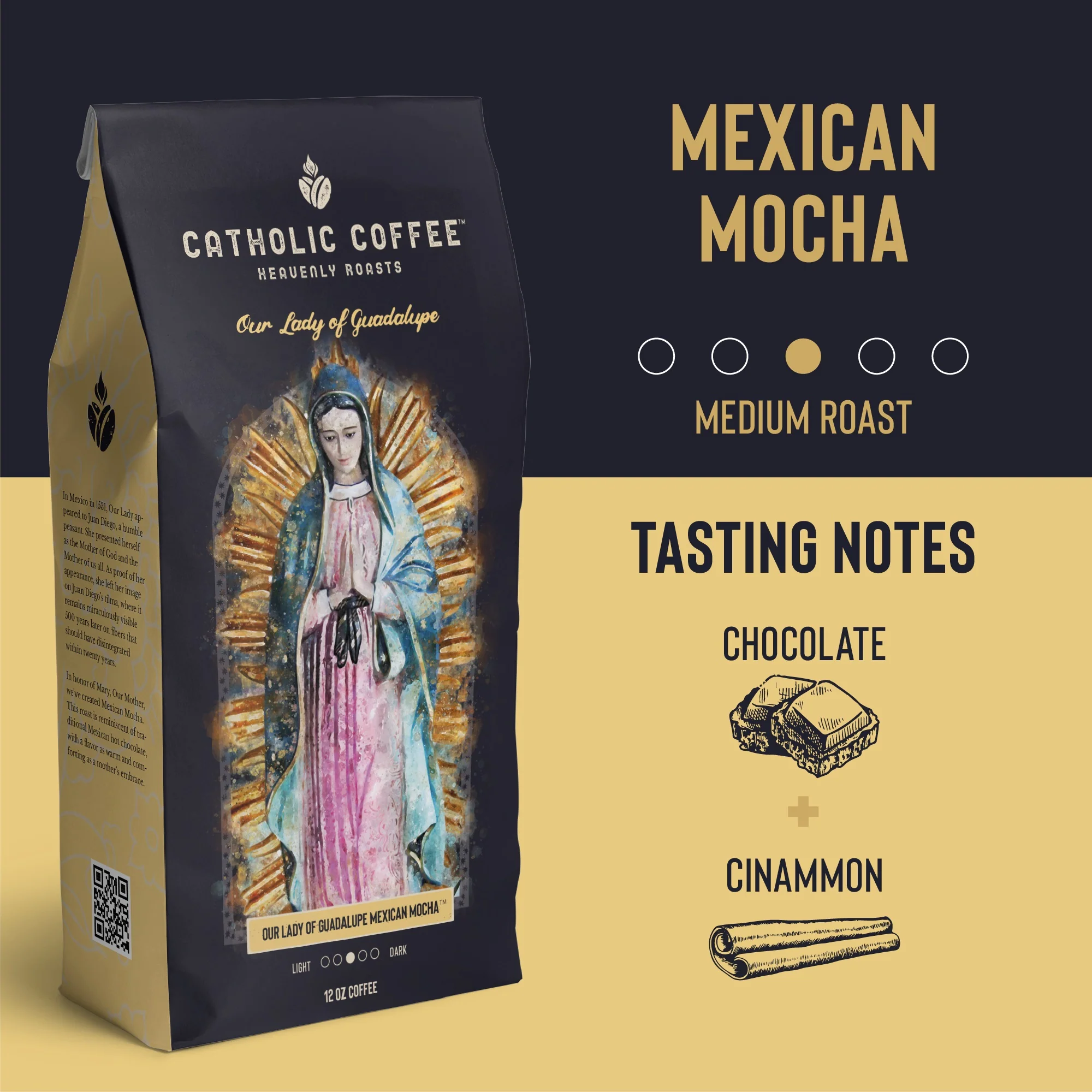 Our Lady of Guadalupe Mexican Mocha Coffee - Image 5