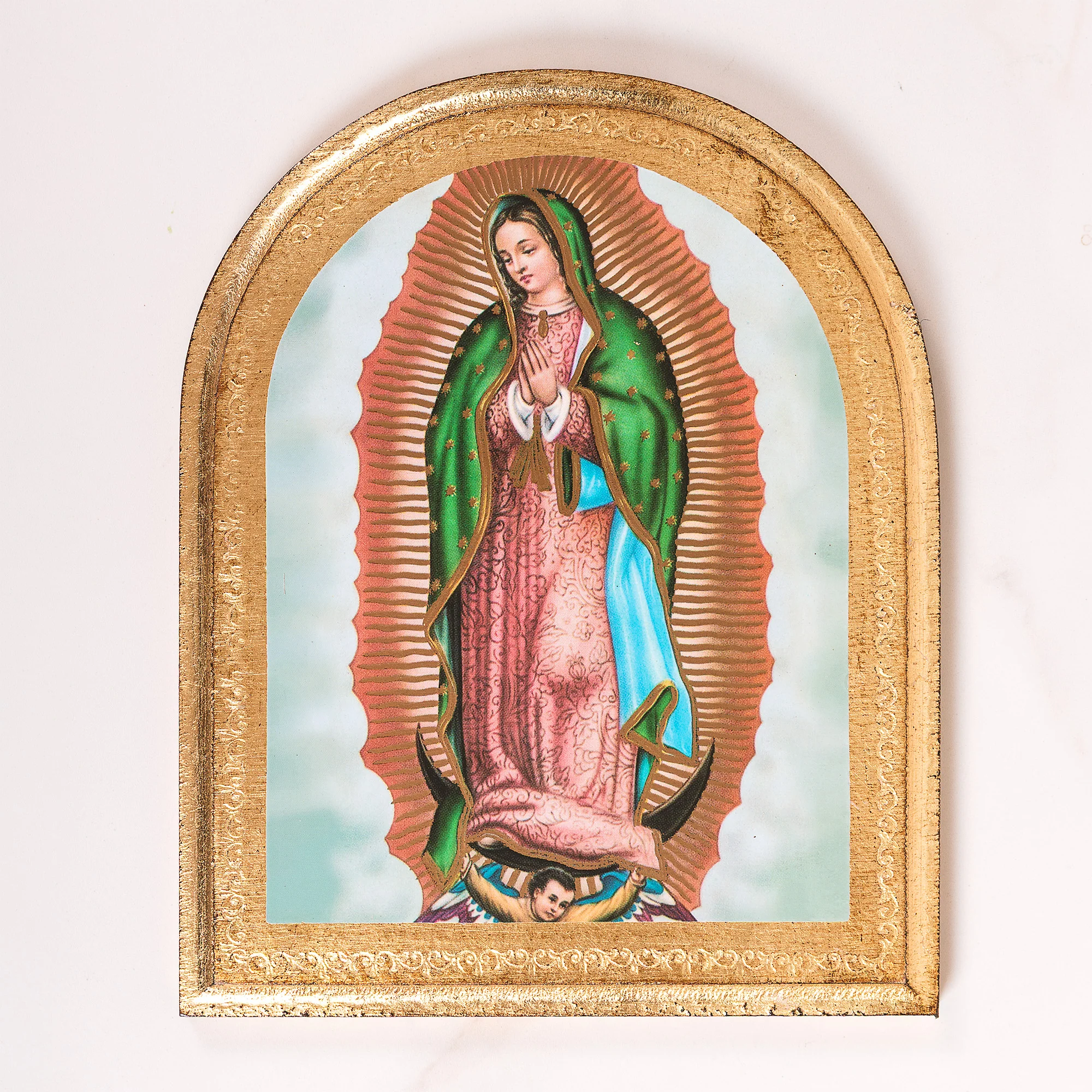 Our Lady of Guadalupe Plaque - 11" x 8.8 " - Image 2