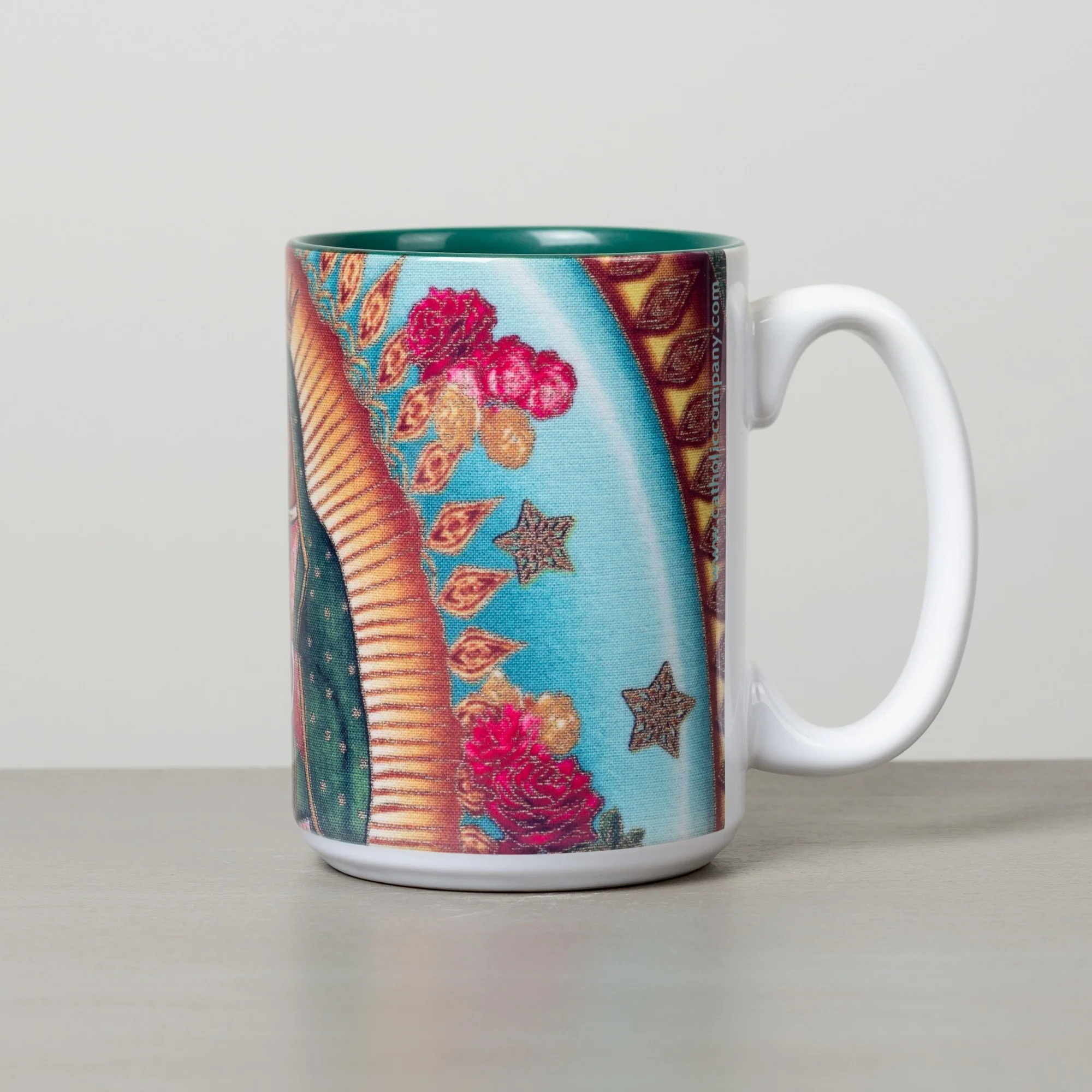 Our Lady of Guadalupe Tapestry Mug - Image 3