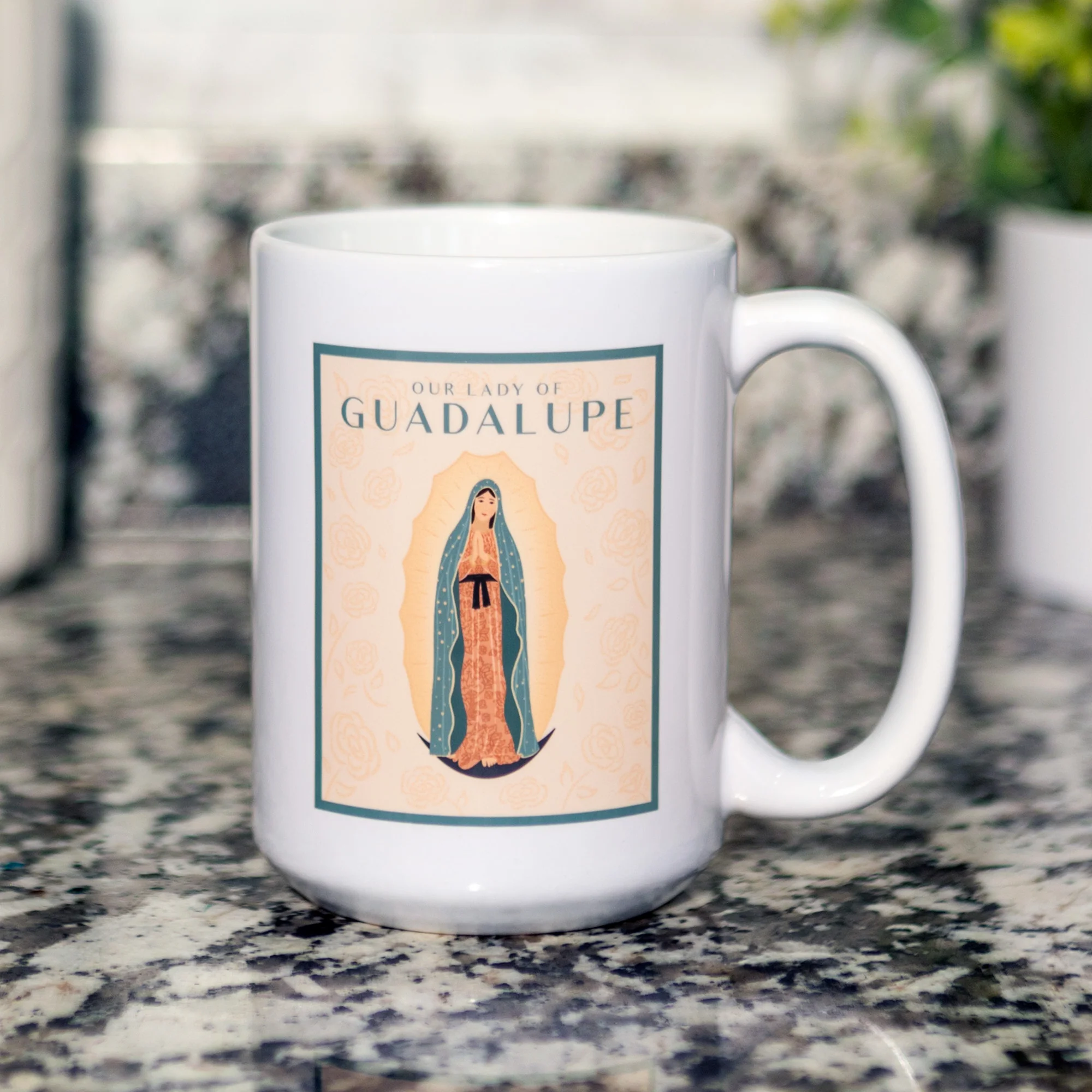 Our Lady of Guadalupe Travel Print Mug