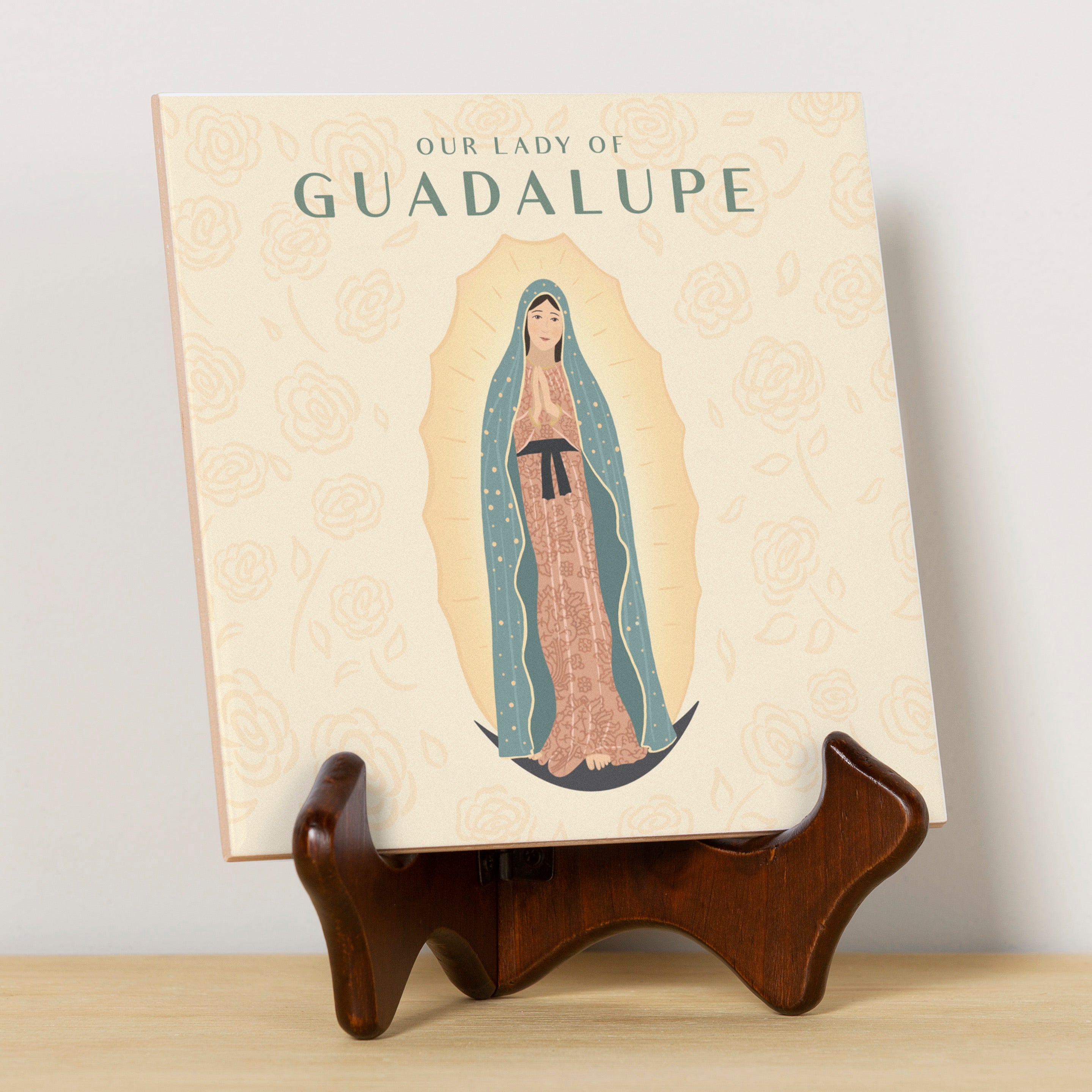 Our Lady of Guadalupe Travel Print Tile