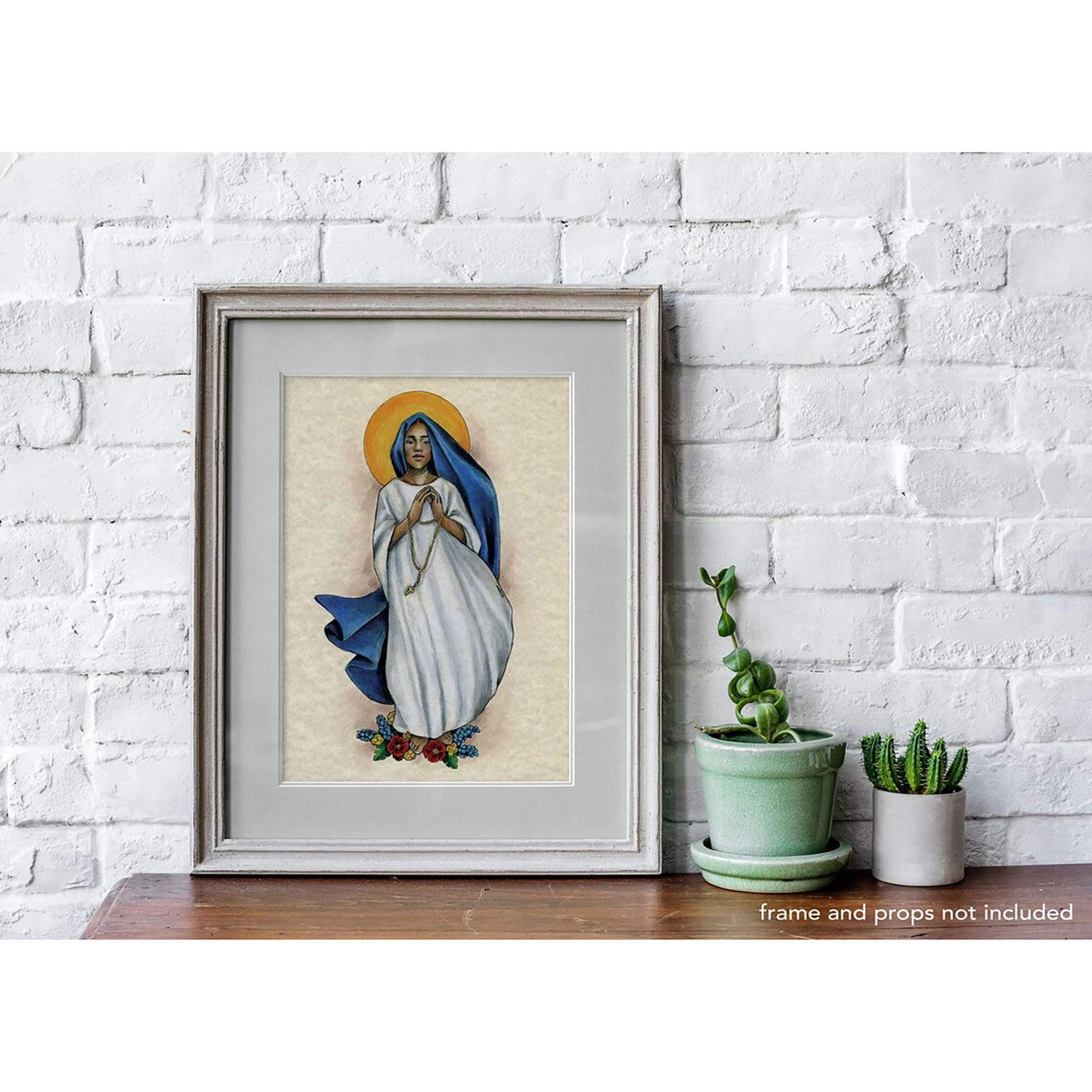 Our Lady of Kibeho Art Print