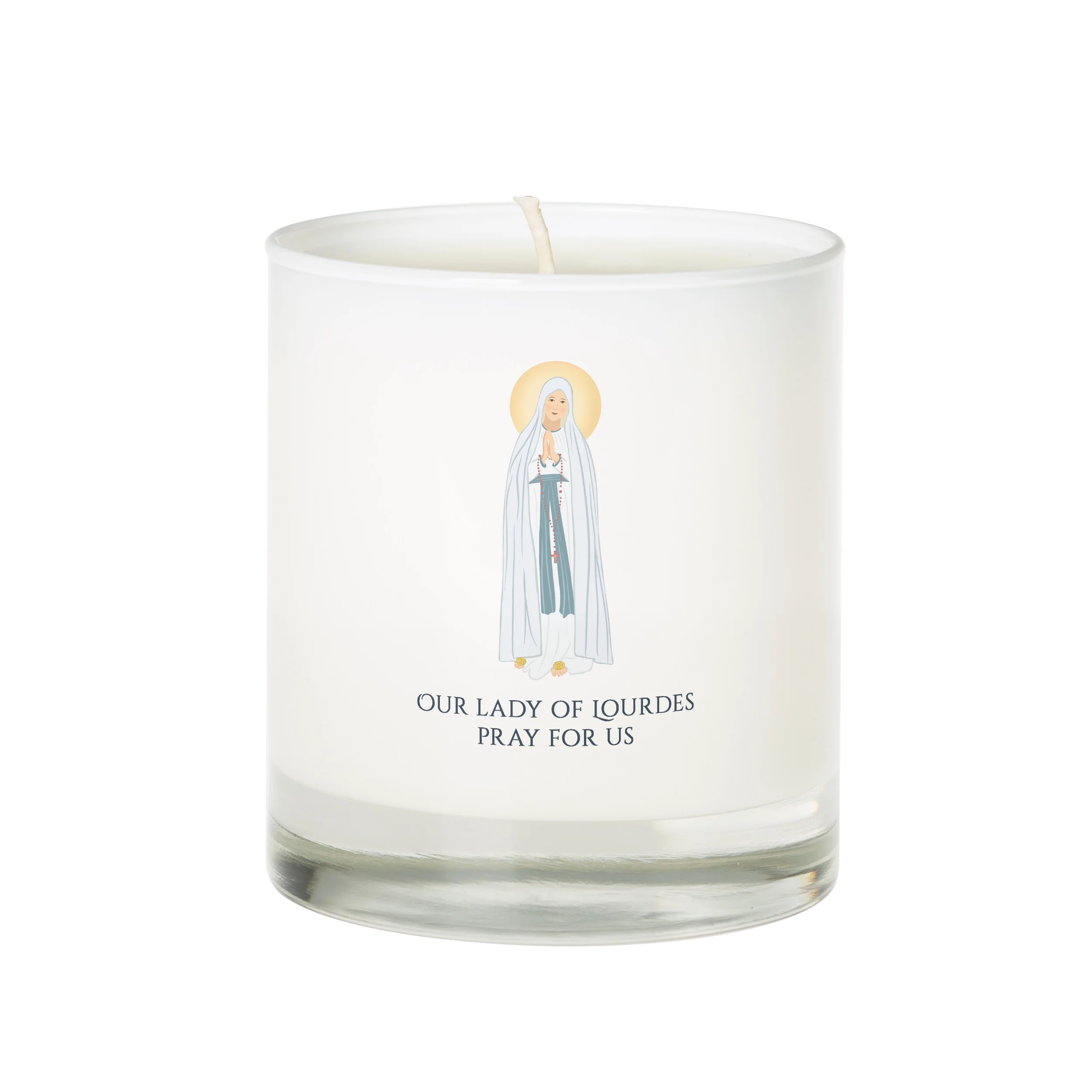 Our Lady of Lourdes Candle - Image 3