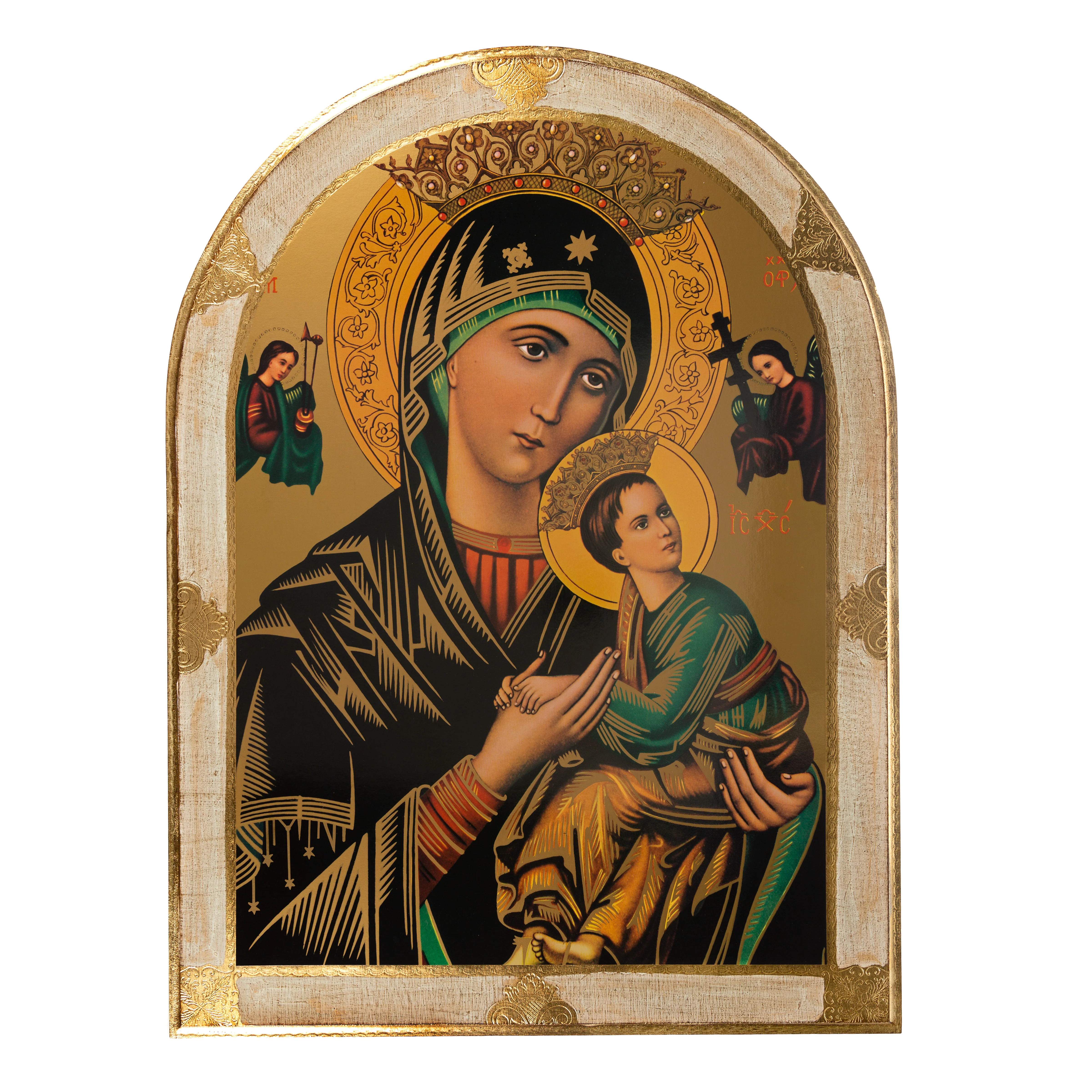 Our Lady of Perpetual Help Florentine Plaque - Image 3
