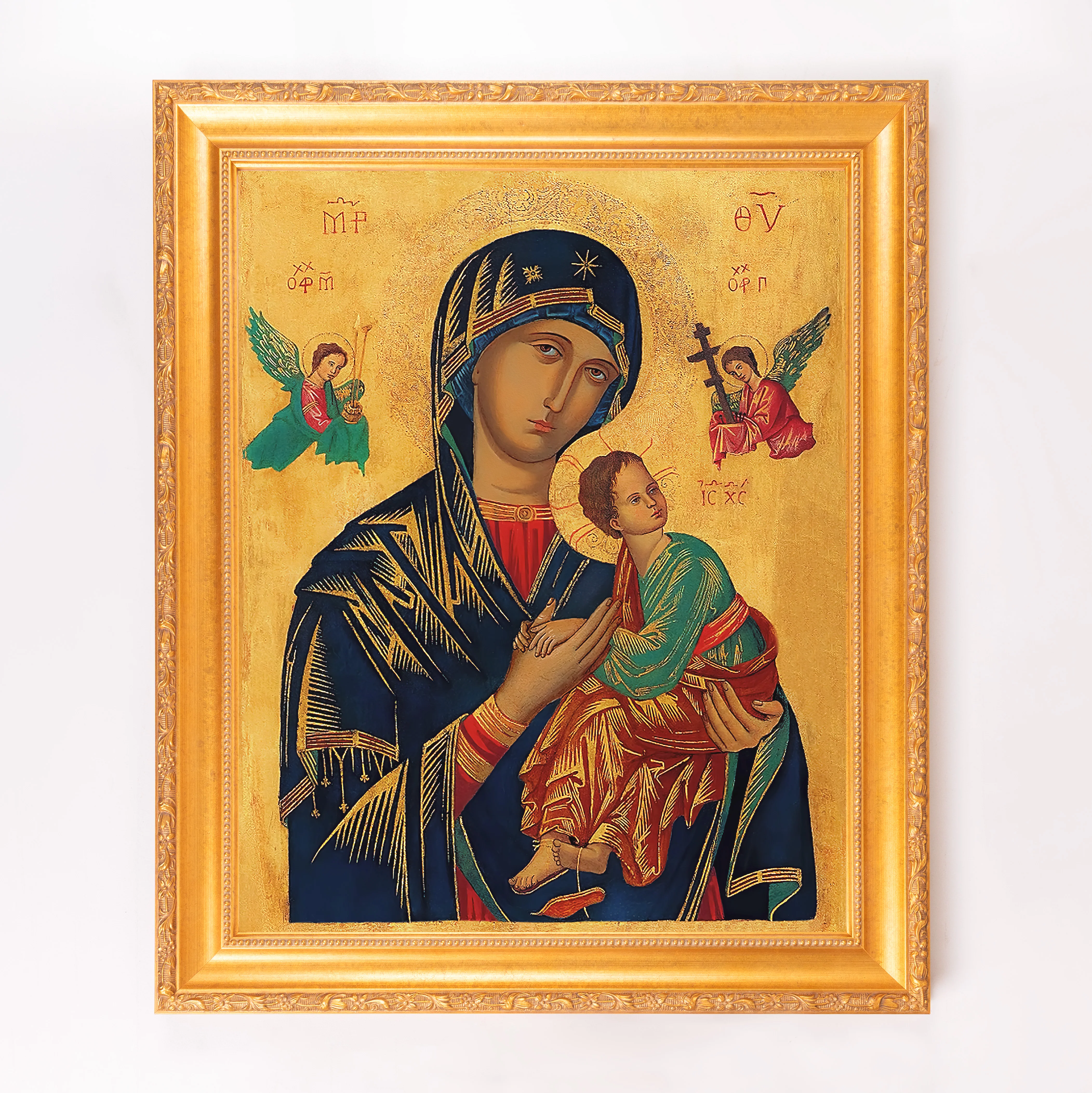 Our Lady of Perpetual Help Framed Canvas - Sacred Signature Collection - Image 10