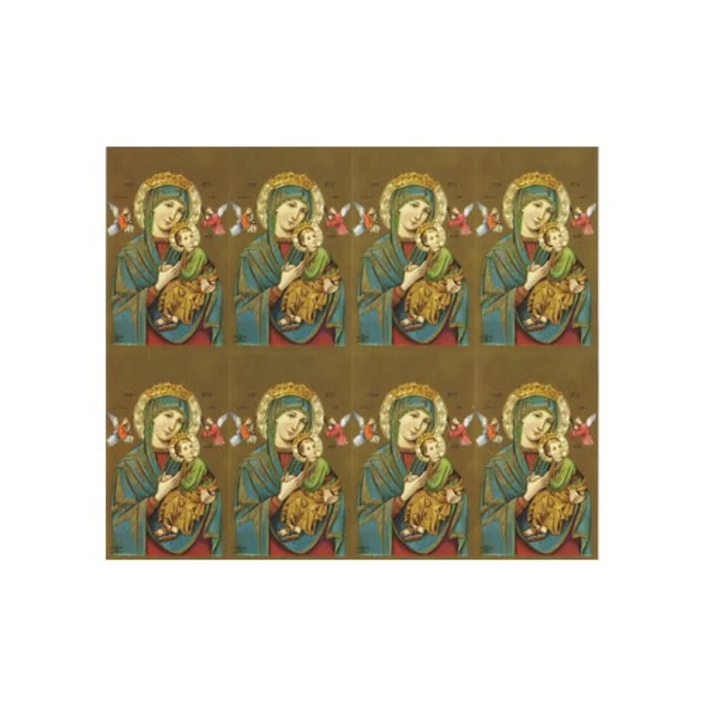 Laminated Our Lady of Perpetual Help Personalized Prayer Card (Priced Per Card) - Image 2