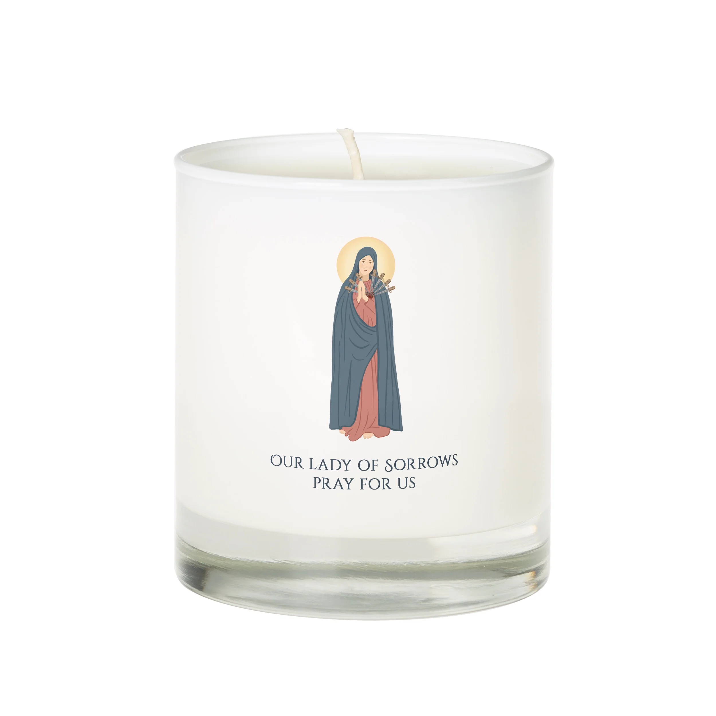 Our Lady of Sorrows Candle - Image 3