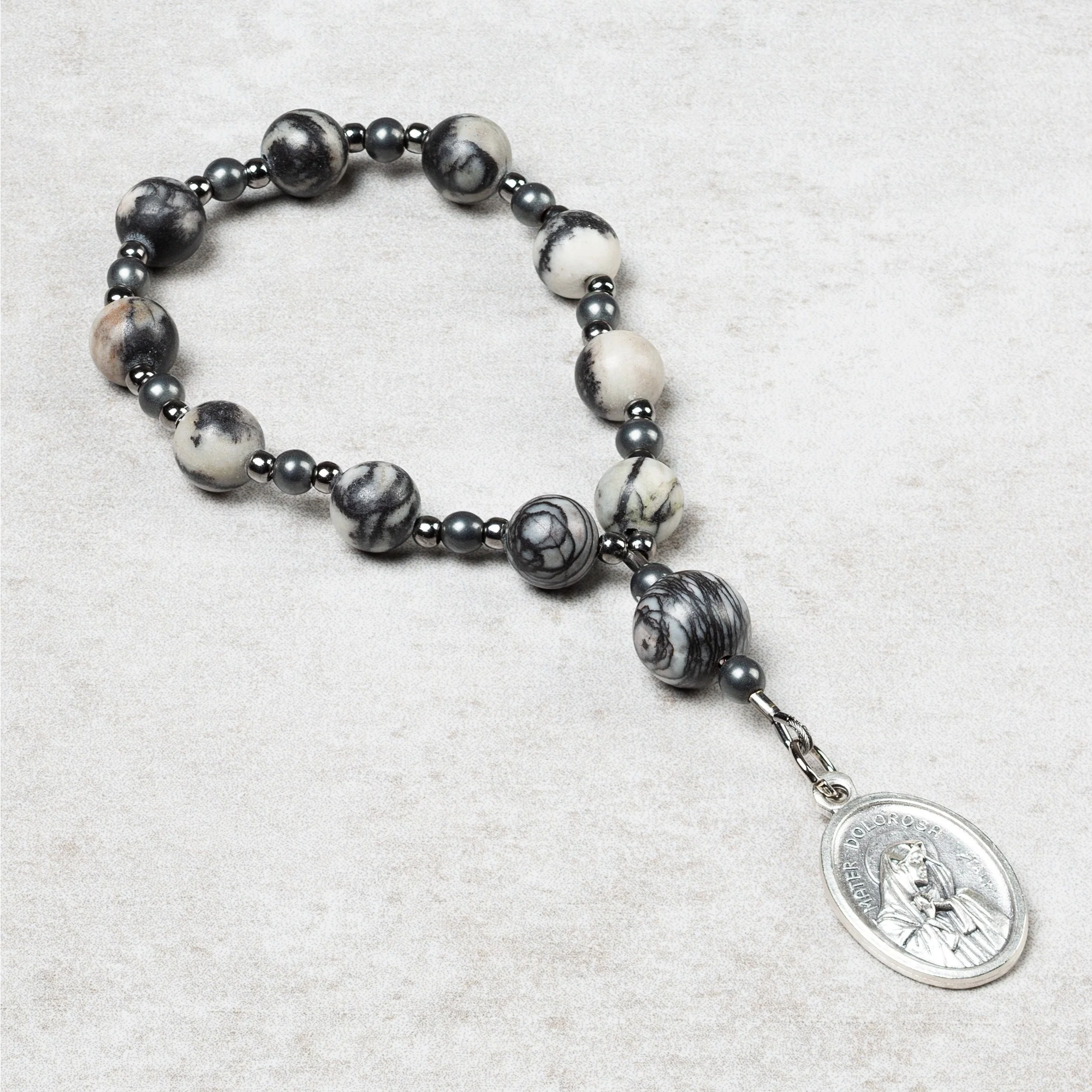 Our Lady of Sorrows Loss Rosary Decade with Prayer Card - Image 2