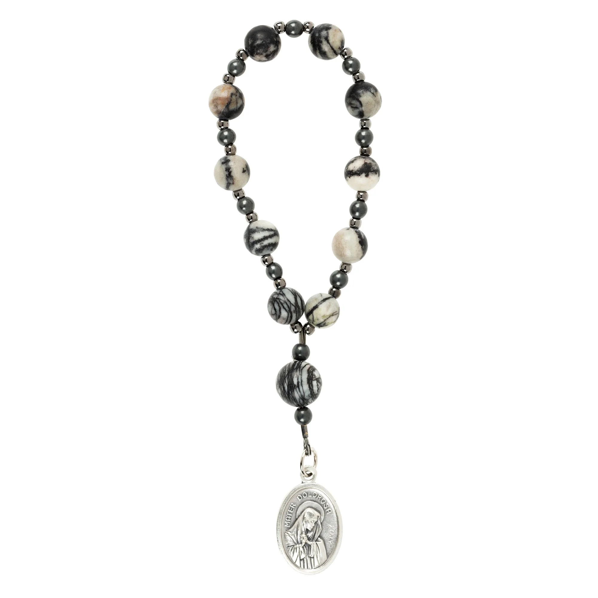 Our Lady of Sorrows Loss Rosary Decade with Prayer Card - Image 3