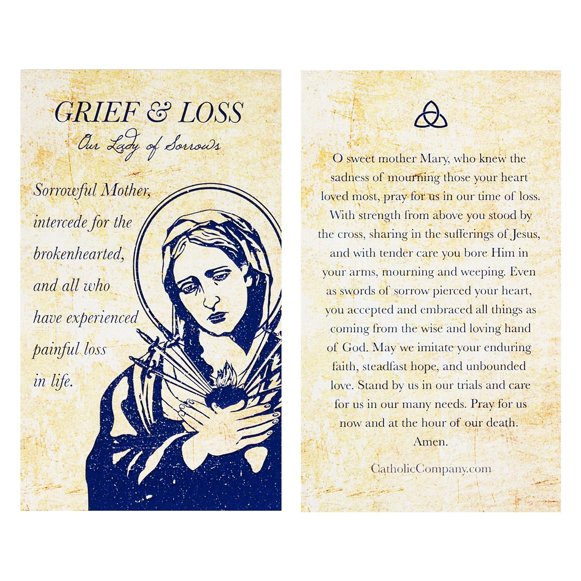 Our Lady of Sorrows Loss Rosary Decade with Prayer Card - Image 5