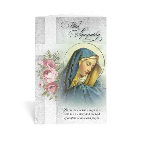 Our Lady of Sorrows Sympathy Card