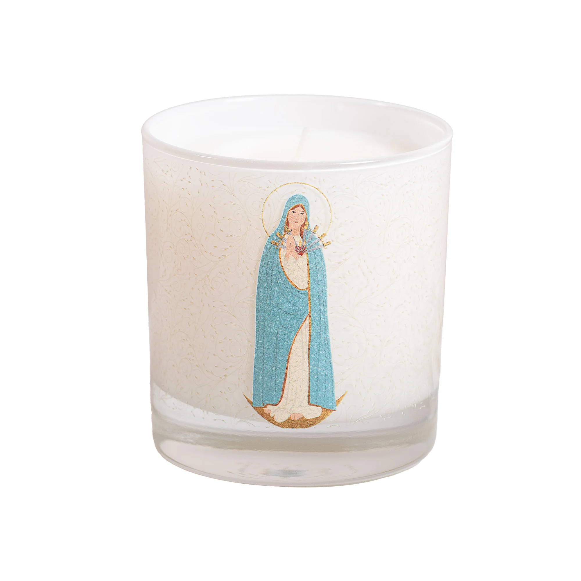 Our Lady of Sorrows Toile Candle - Image 3