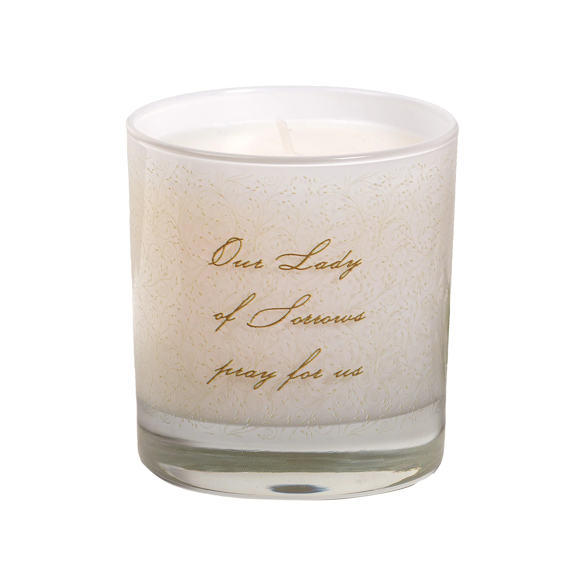 Our Lady of Sorrows Toile Candle - Image 4
