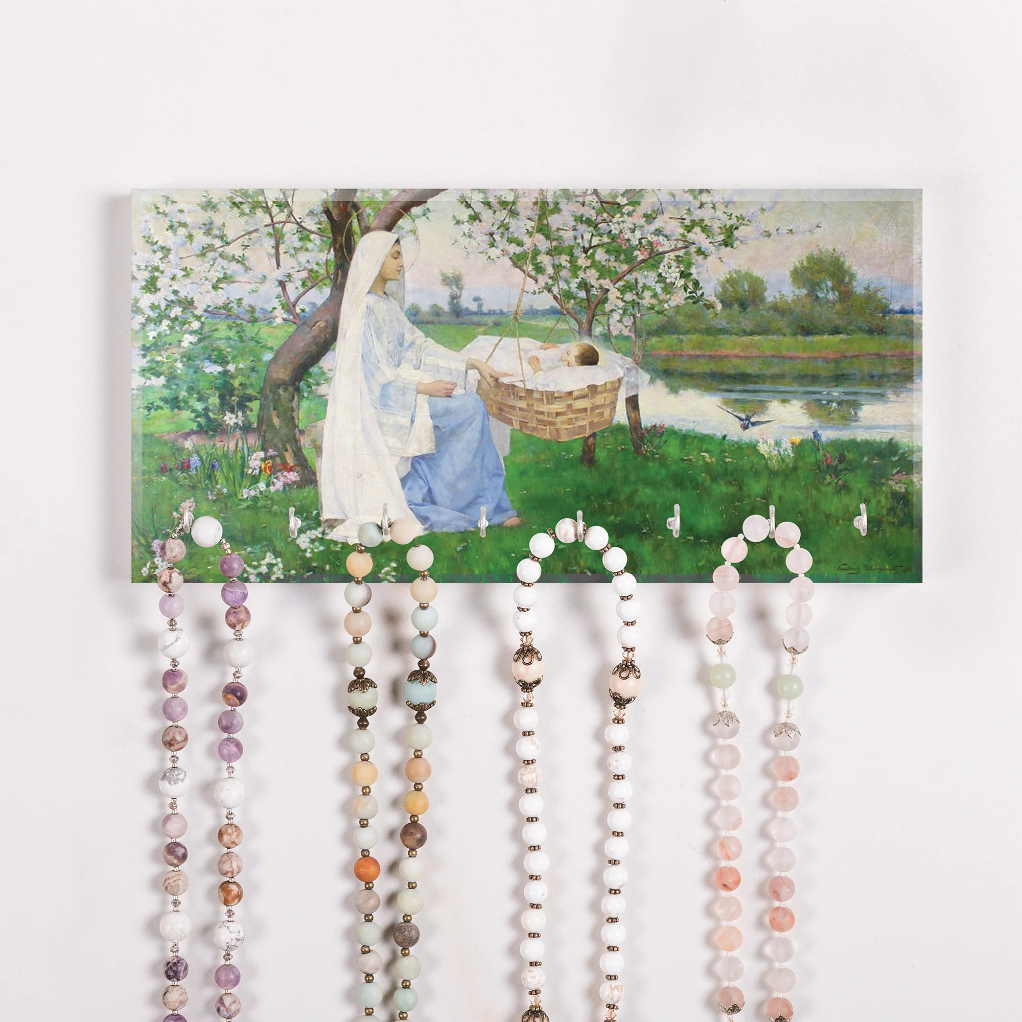 Our Lady of Spring Rosary Rack