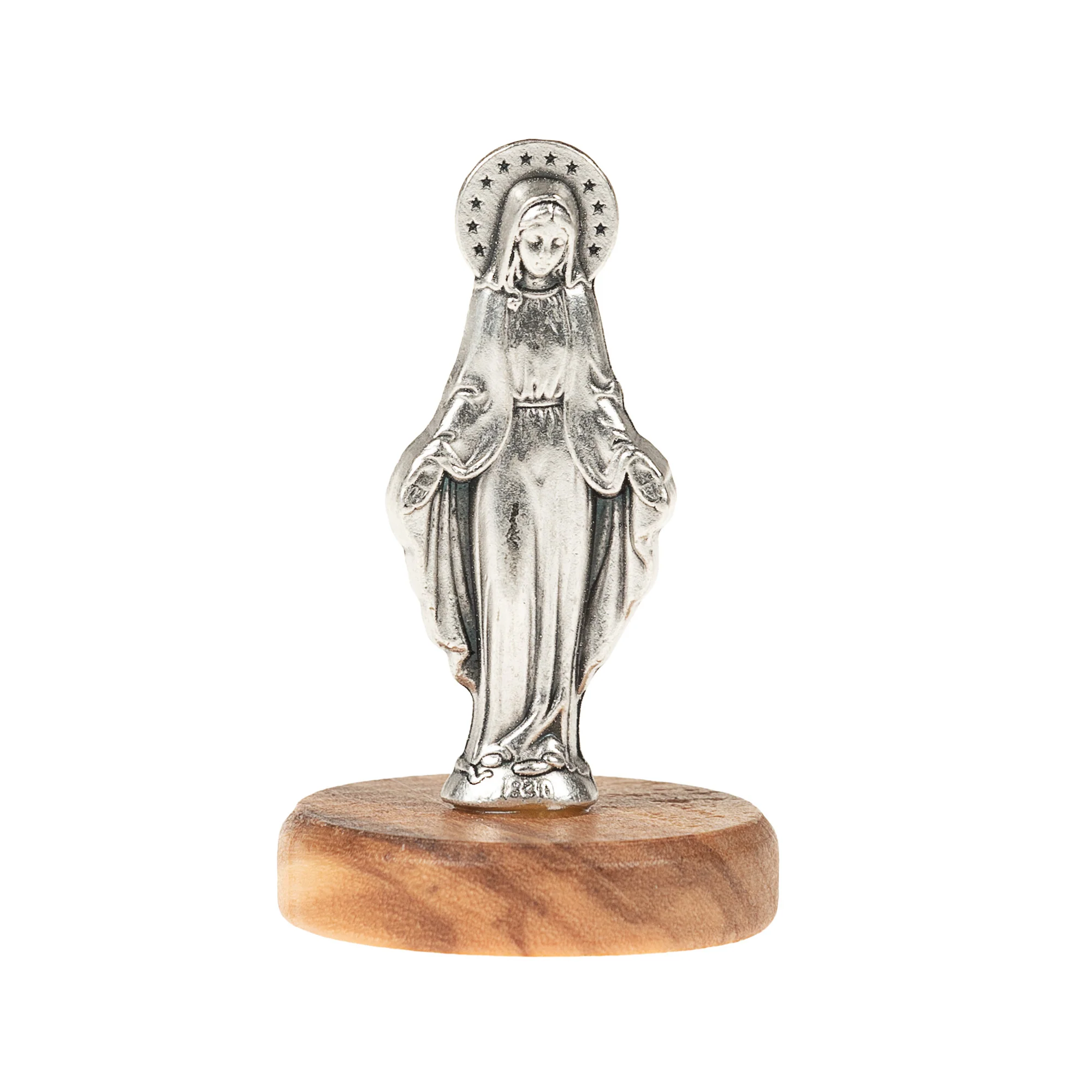 Our Lady of the Miraculous Medal Figurine  - 1.9"