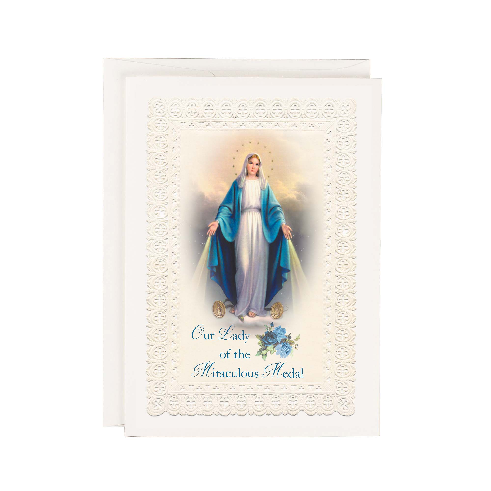 Our Lady of the Miraculous Medal Spiritual Bouquet Card - Image 3