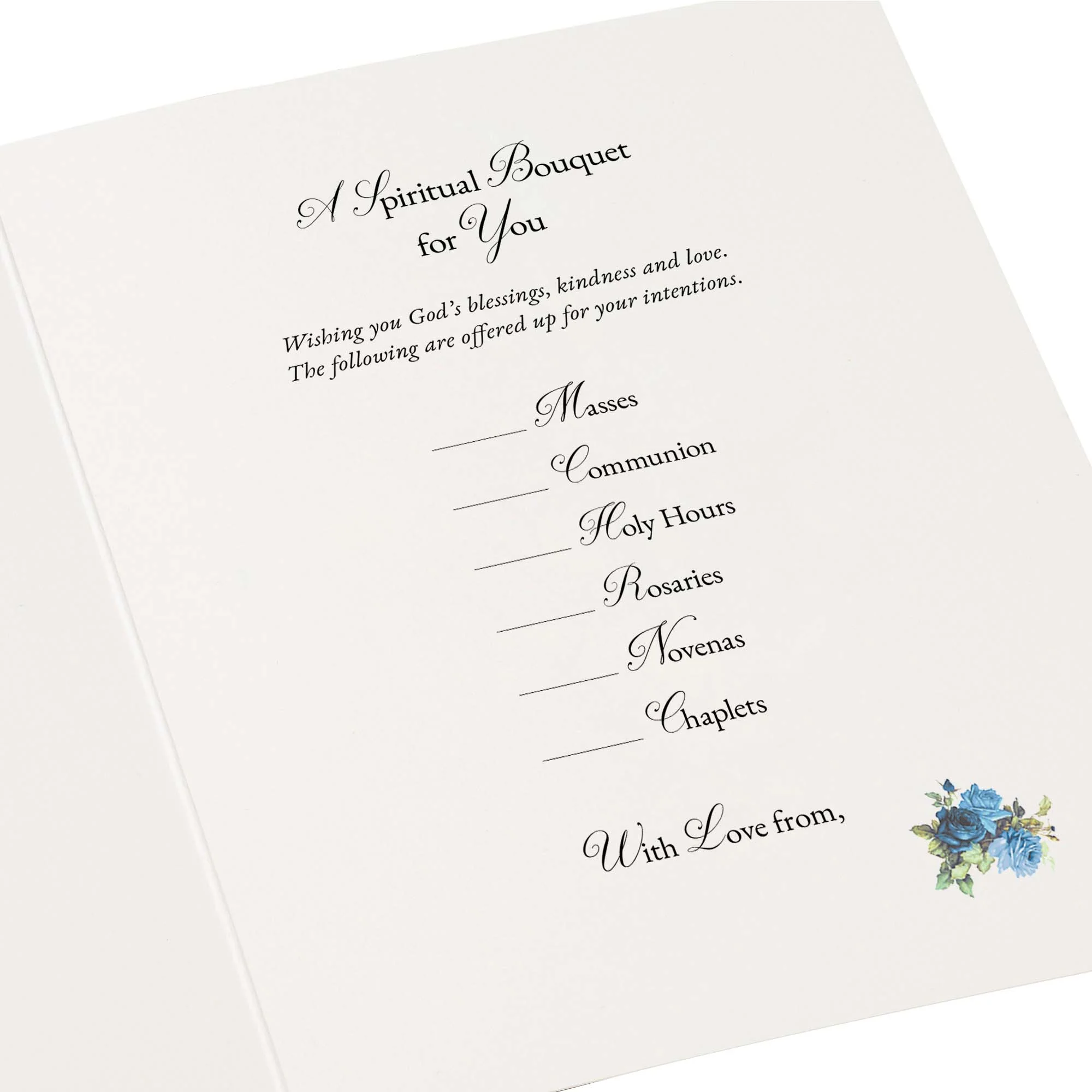 Our Lady of the Miraculous Medal Spiritual Bouquet Card - Image 4