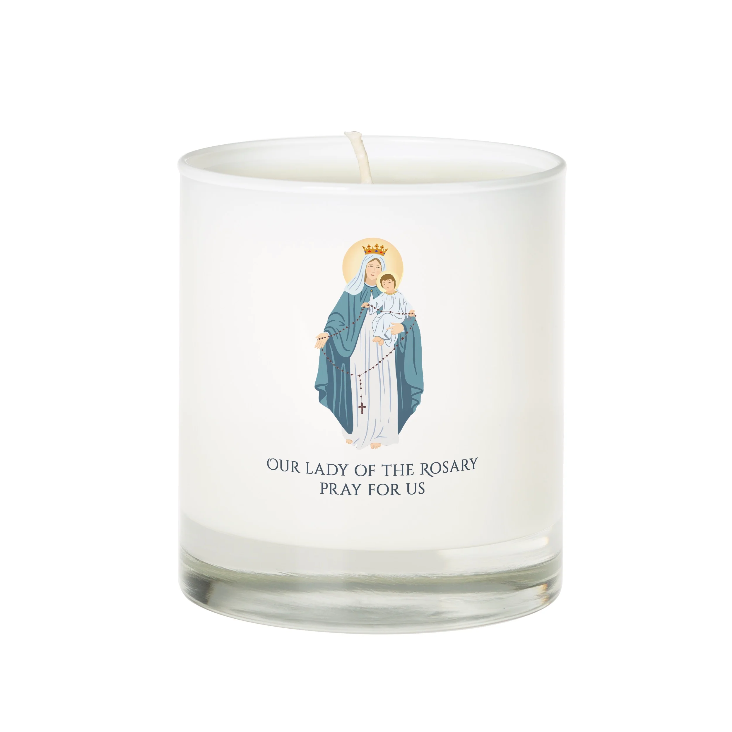 Our Lady of the Rosary Candle - Image 4