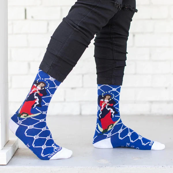 Our Lady Undoer of Knots Adult Socks - Image 5