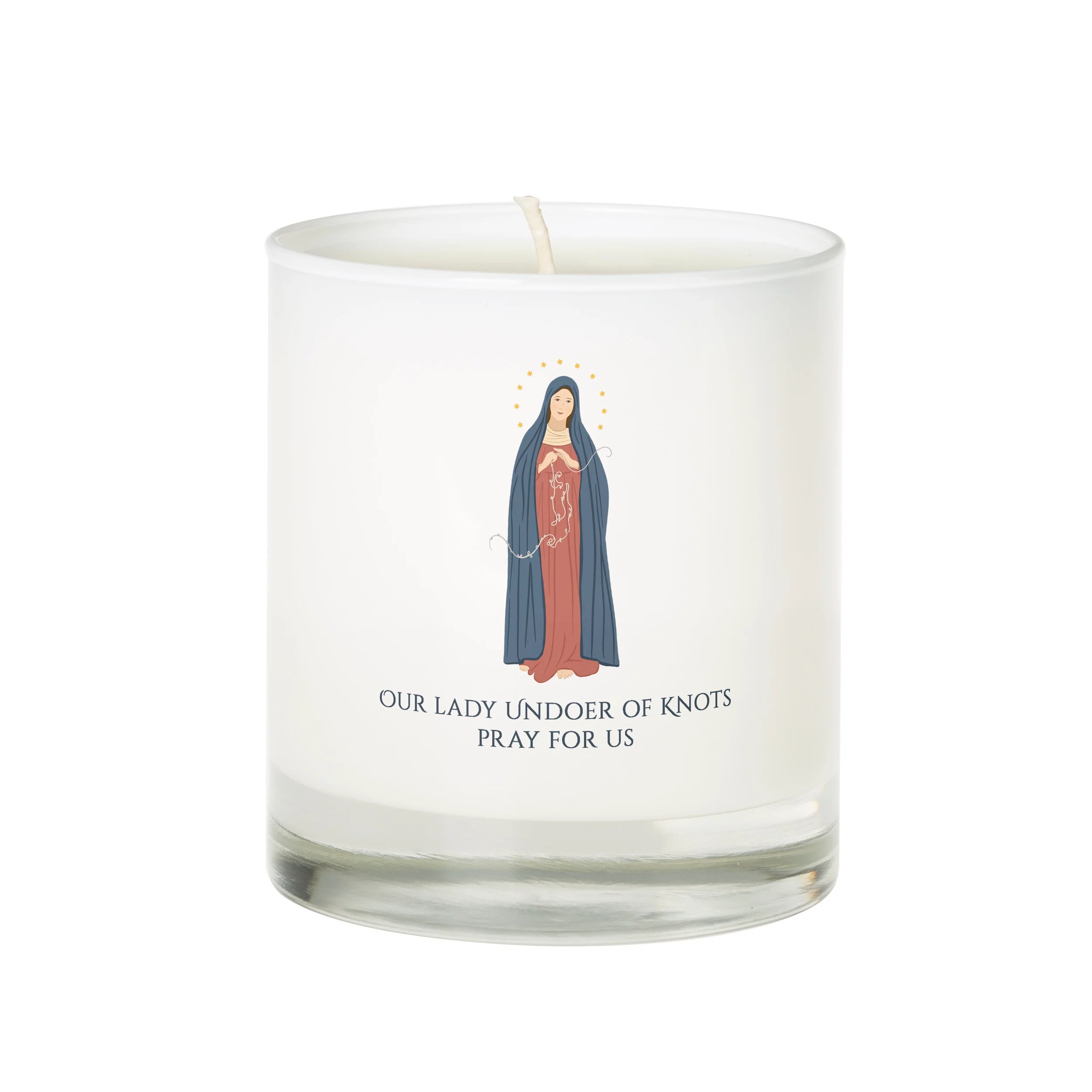 Our Lady Undoer of Knots Candle - Image 3