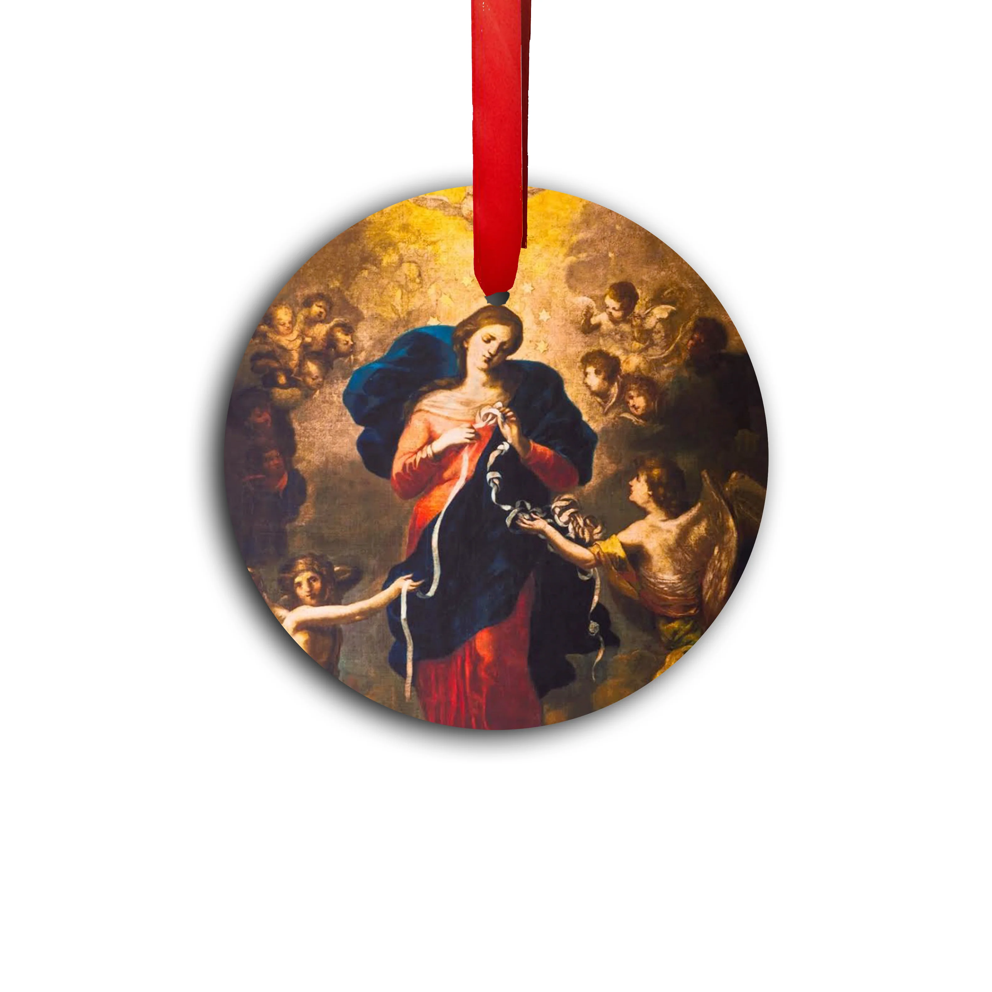 Our Lady Undoer of Knots Ornament - Image 2