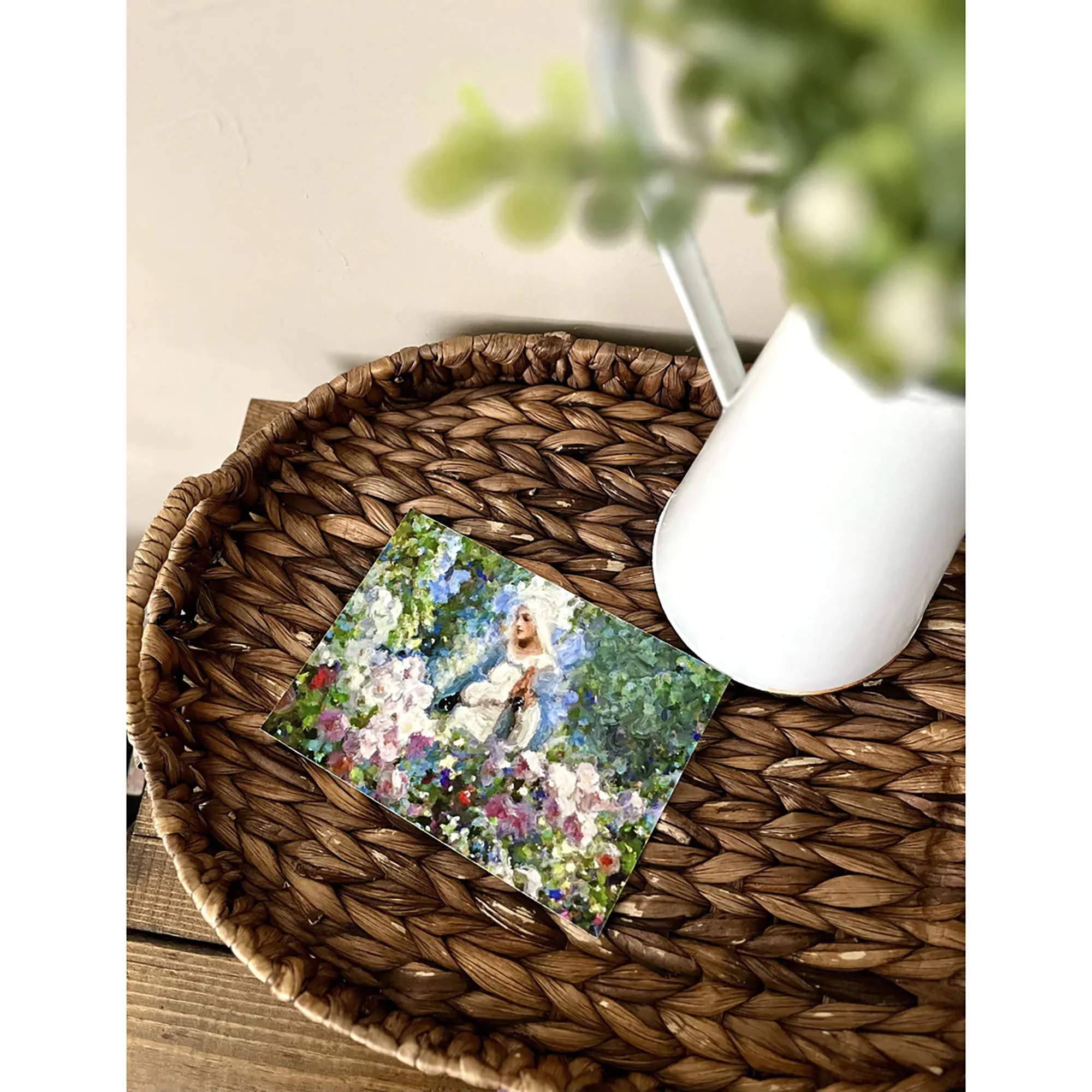 Our Lady's Garden of Delights Unframed Print - 8" x 10" - Image 5