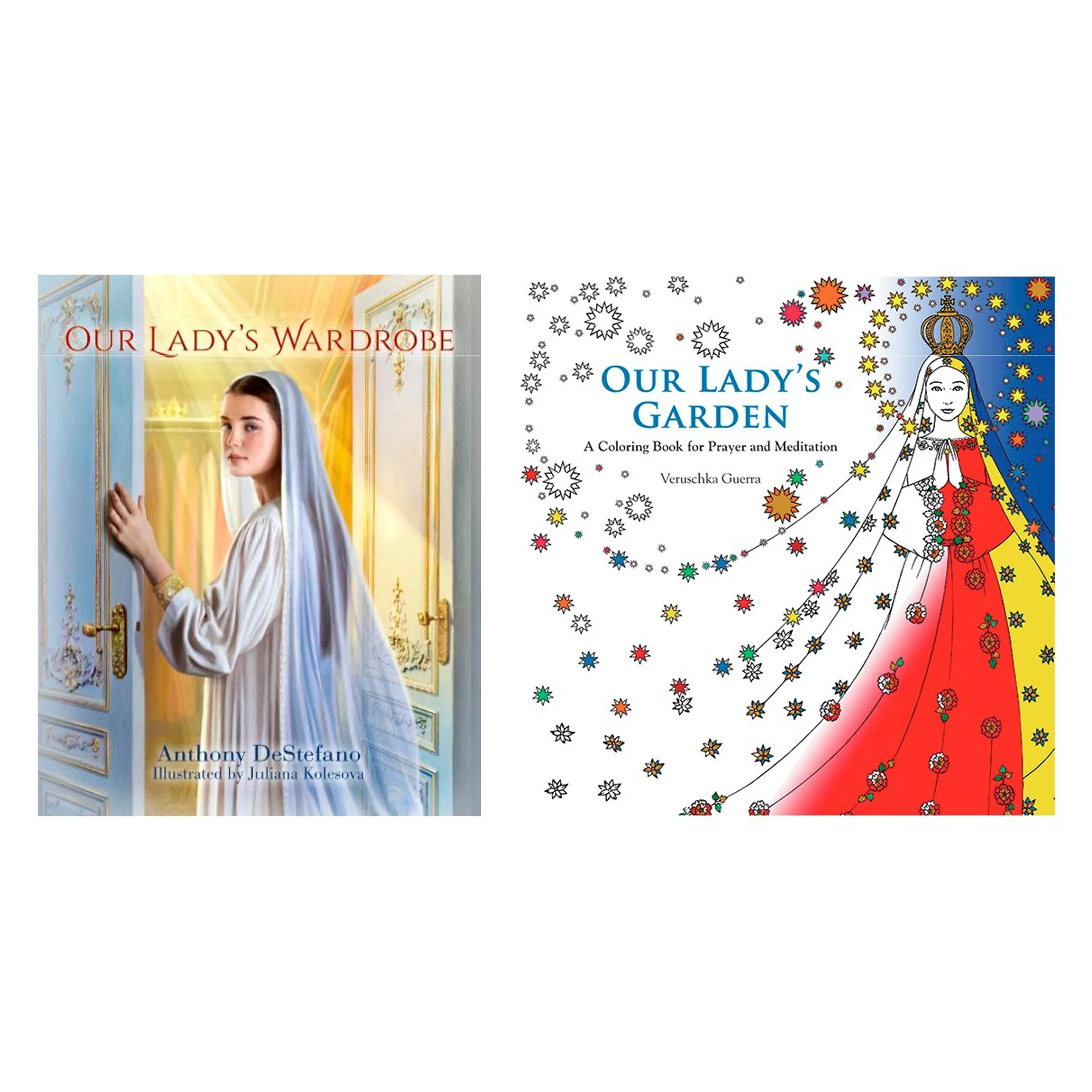 Our Lady's Wardrobe & Our Lady's Garden Coloring Book (2 Book Set) - Image 2