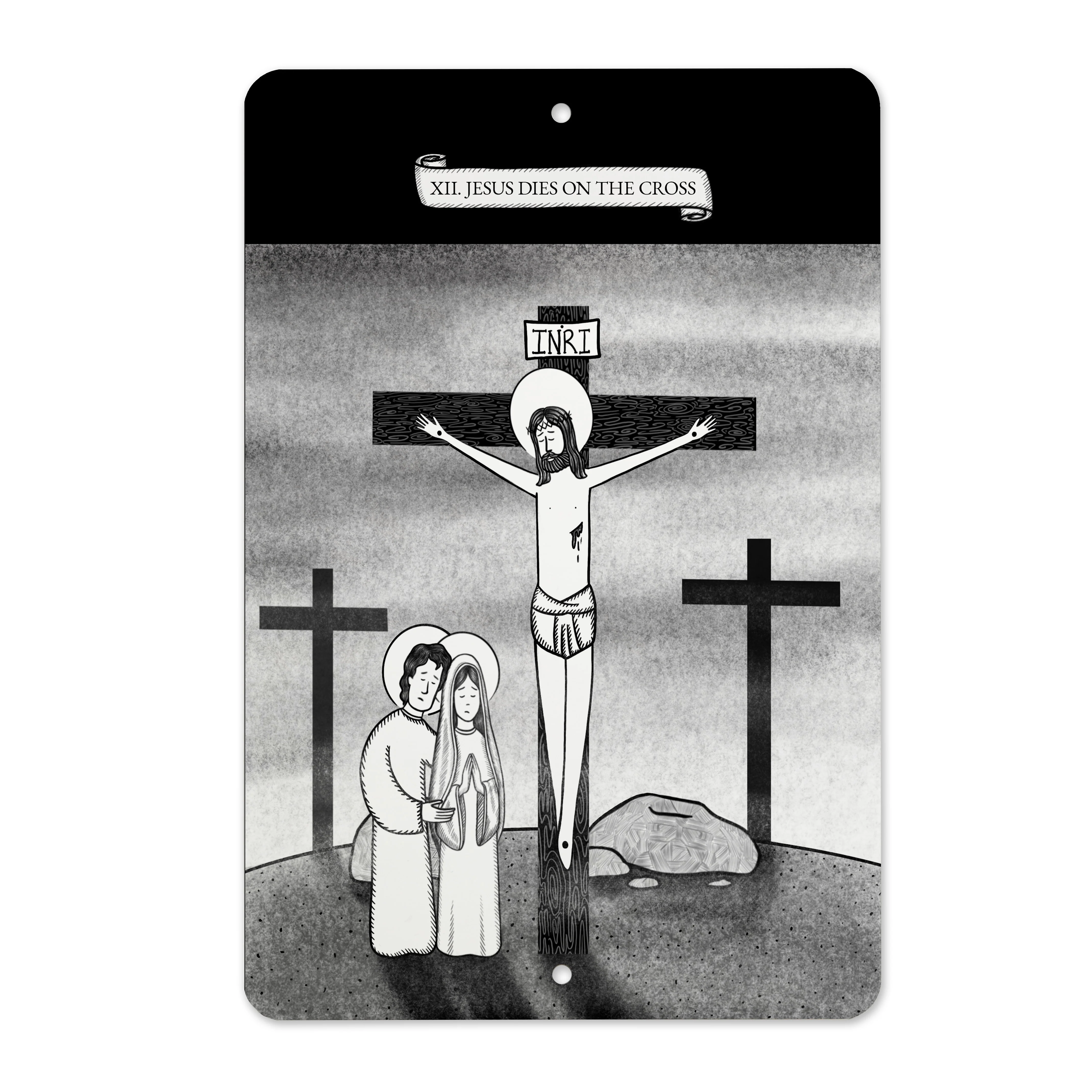 Outdoor Aluminum Stations of the Cross Full Set of 14 - Image 5