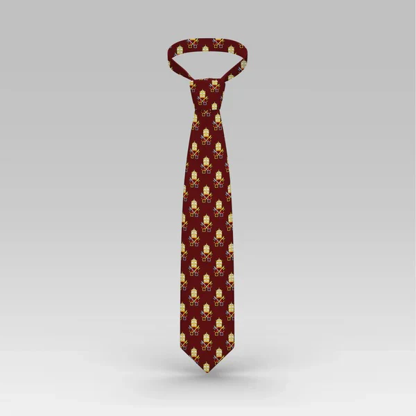 Papal Tiara & Keys Necktie - Image 4