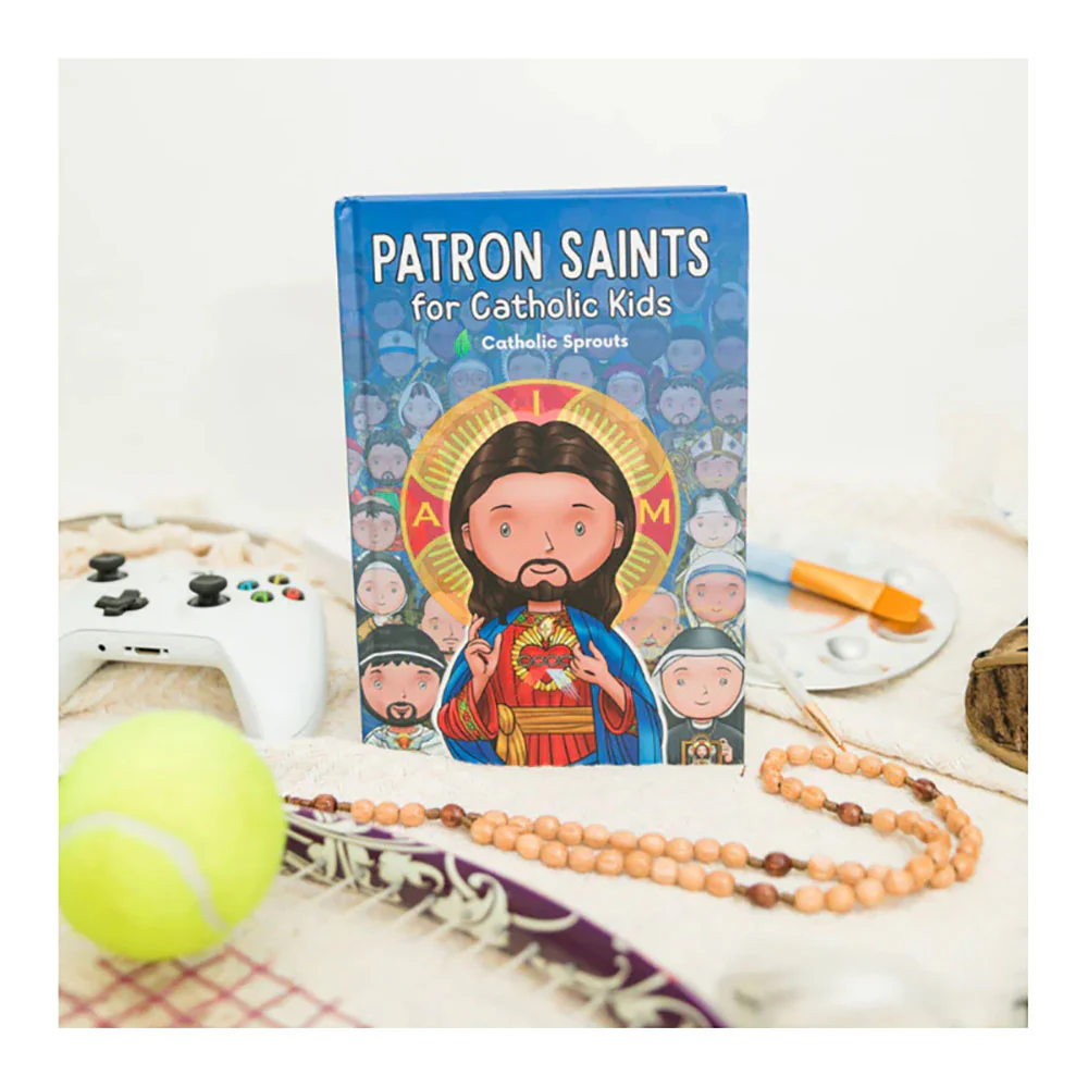 Patron Saints for Catholic Kids Book or Coloring Book