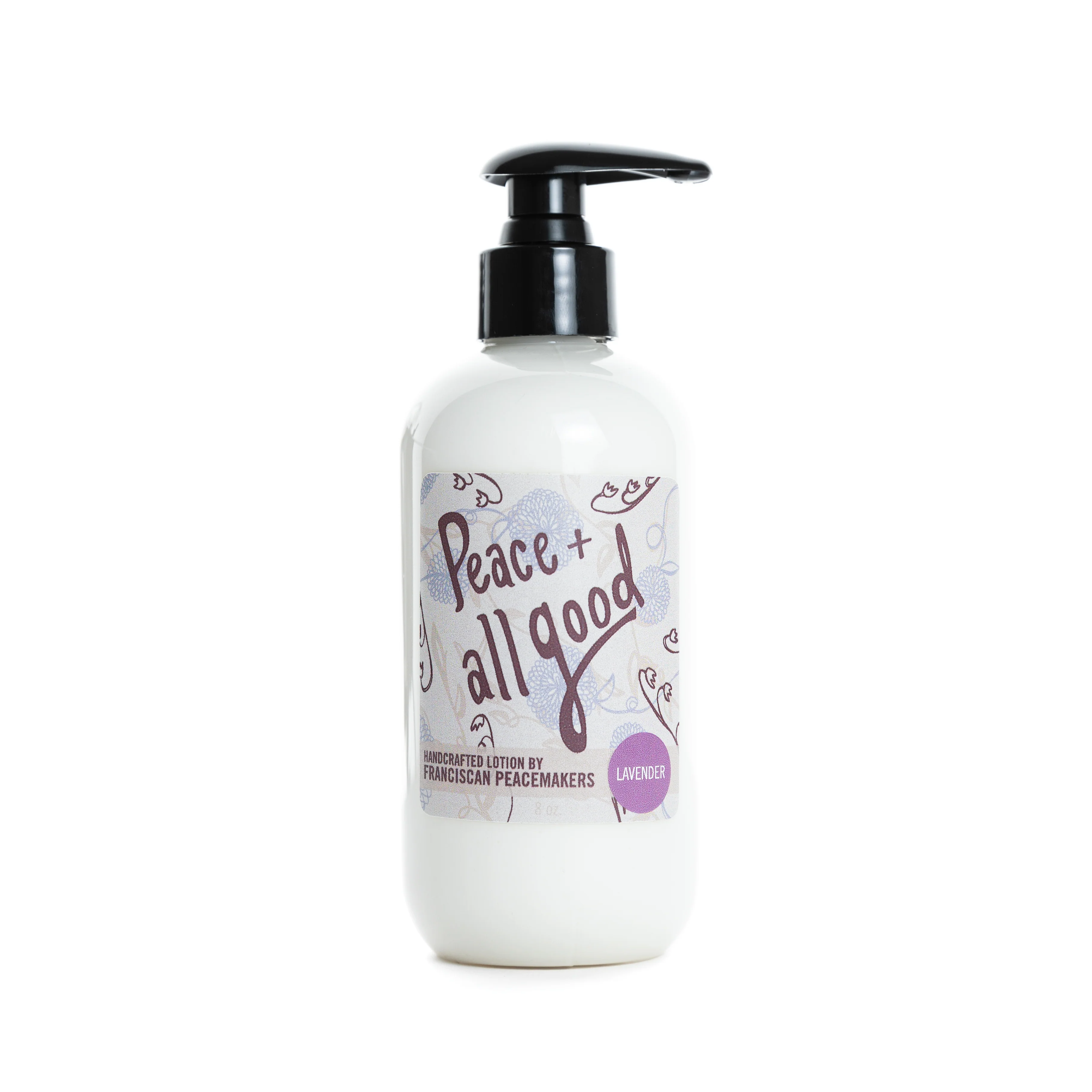 Peace & All Good Lavender Lotion - 8 oz - Image 2