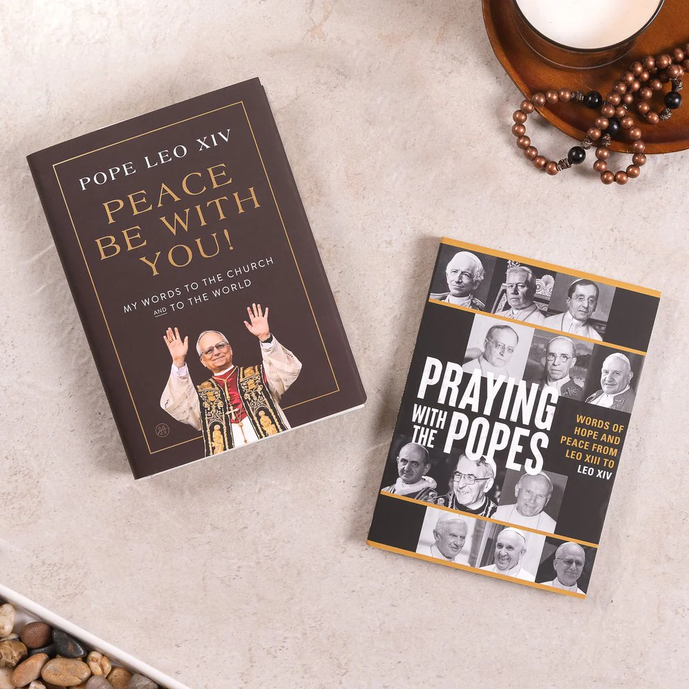 Peace Be With You by Pope Leo XIV & Praying with the Popes Book Set - Image 2