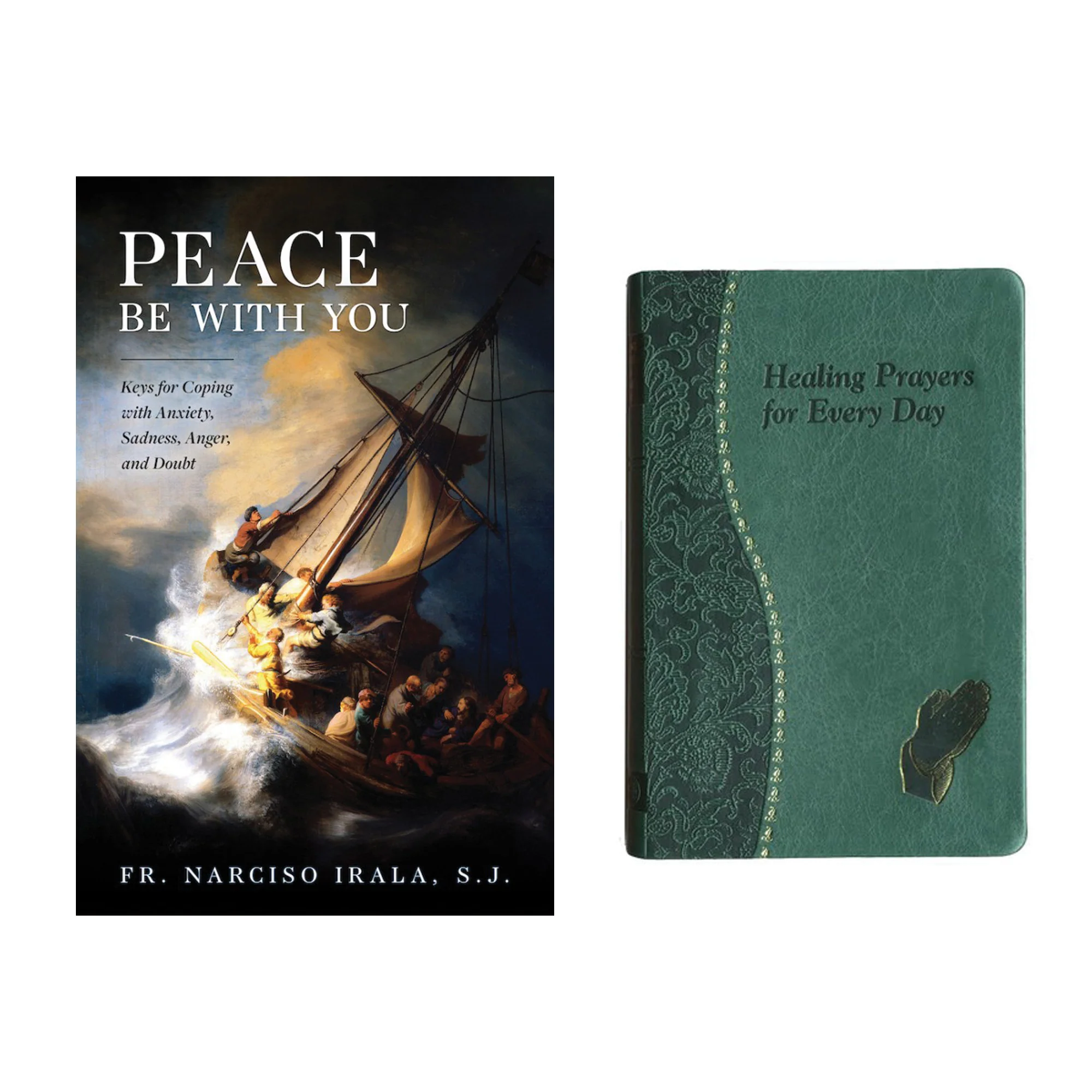 Peace Be with You: Keys for Coping with Anxiety, Sadness, Anger, and Doubt & Healing Prayers For Every Day (2 Book Set) - Image 2