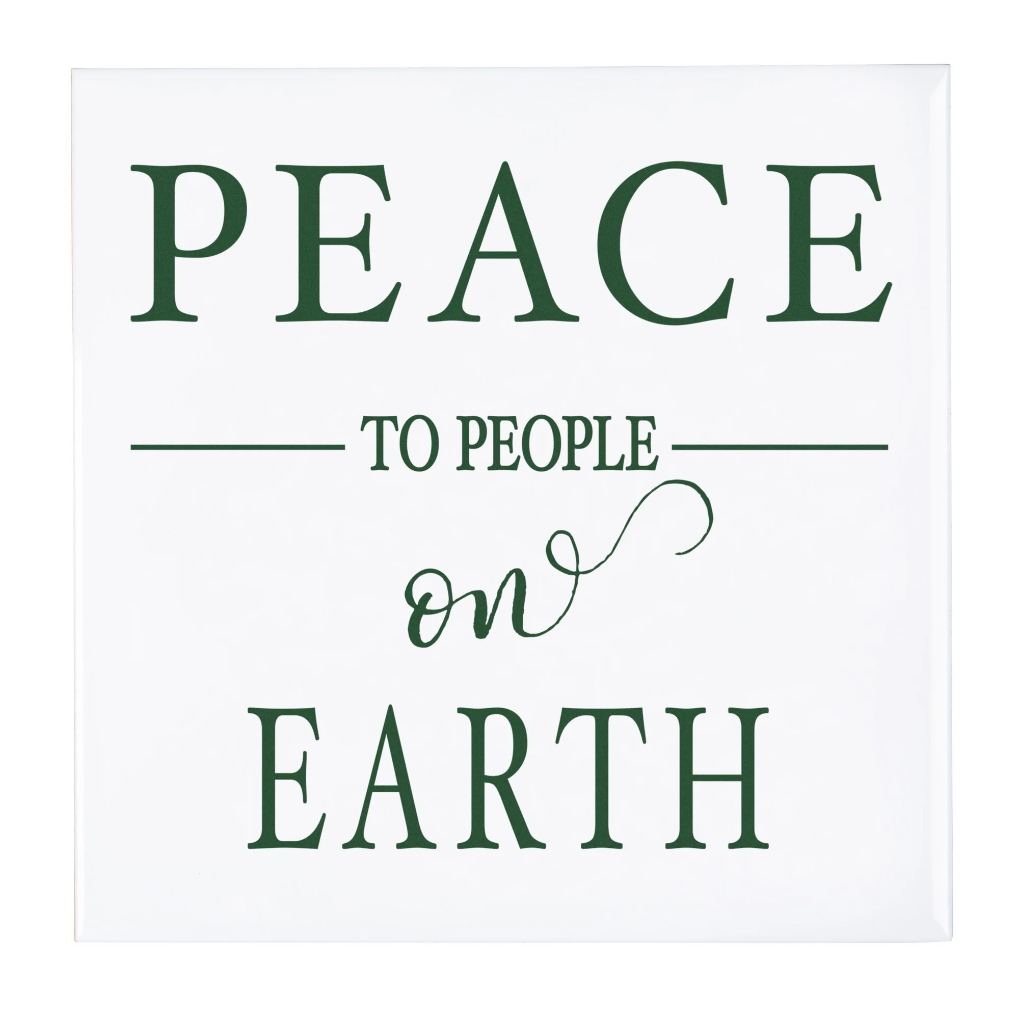 Peace On Earth Tile - Image 2